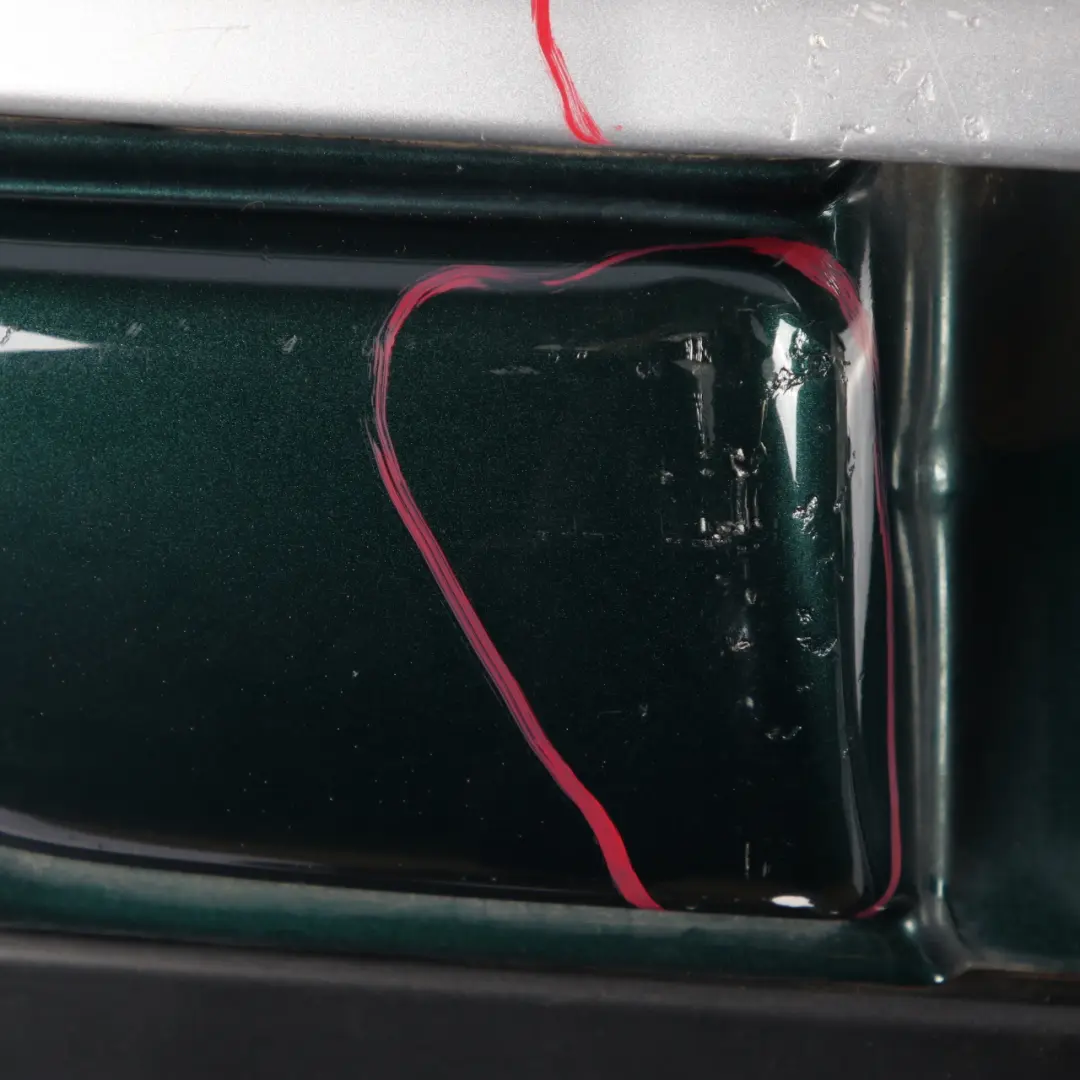 Bumper Complete Trim Panel British Racing Green - A67 to Mini Clubman R55 Rear with Part number 0442794 Mini Clubman R55 Rear Bumper Complete Trim Panel British Racing Green - A67 - SKU 0442794-BRG - Part number 0442794