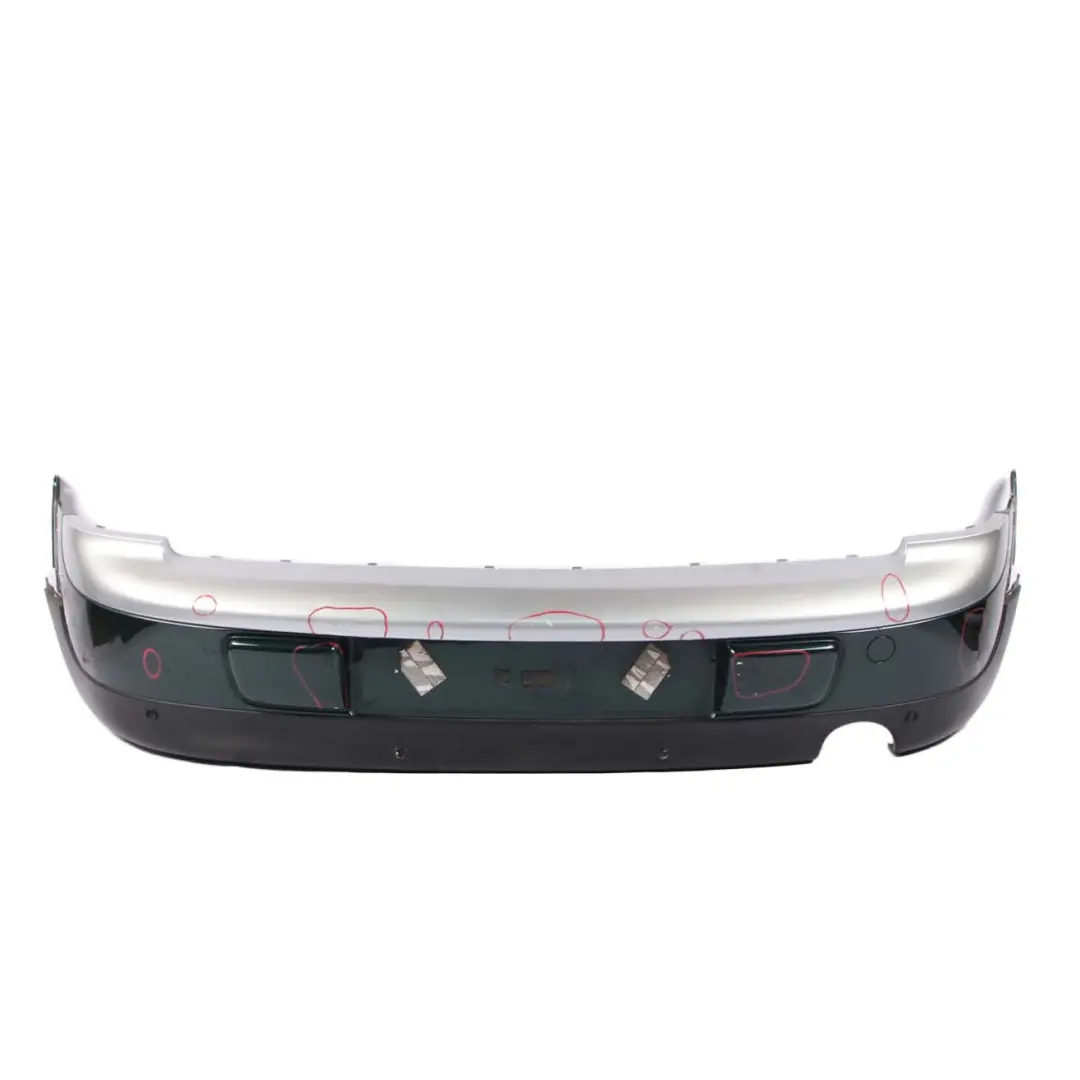 Bumper Complete Trim Panel British Racing Green - A67 to Mini Clubman R55 Rear with Part number 0442794 Mini Clubman R55 Rear Bumper Complete Trim Panel British Racing Green - A67 - SKU 0442794-BRG - Part number 0442794