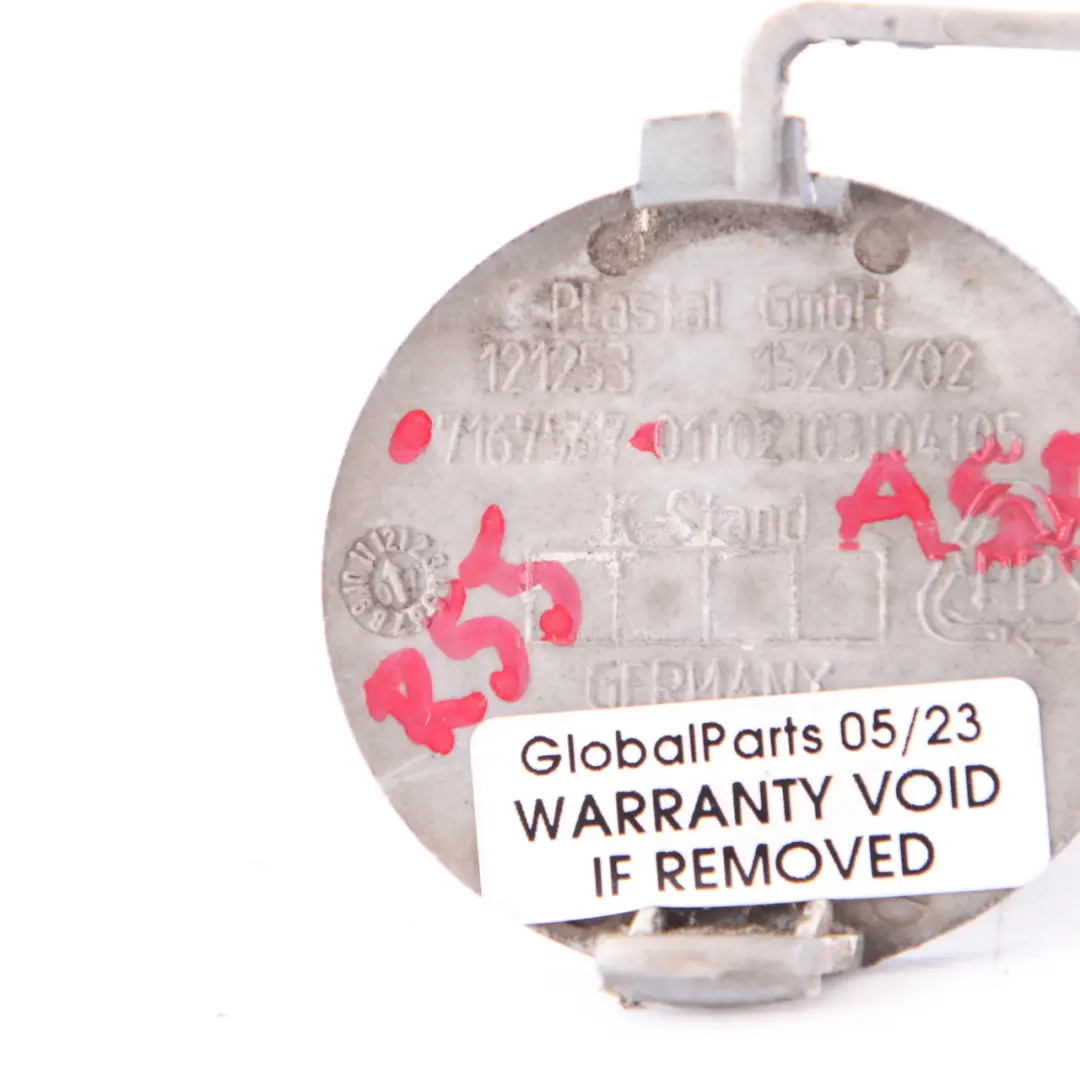 BMW MINI R55 Blende Abschleppöse Stossfänger Hinten Pepper White Weiss 716756 - SKU 0442796-ASB - Teilenummer 0442796