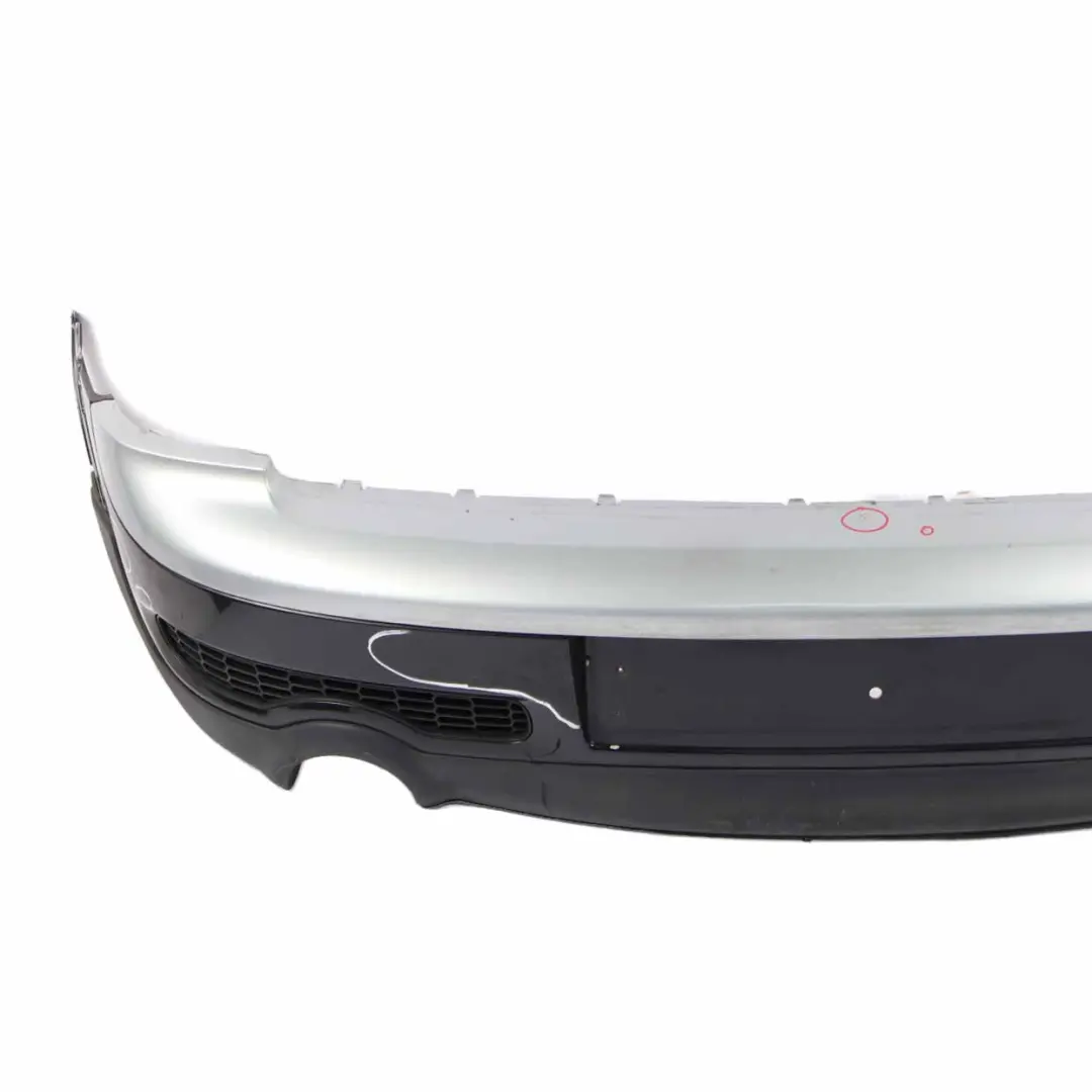 Bumper Mini Clubman R55 Cooper S Trim Panel Astro Black Metallic - A25 to Rear with Part number 0442798 Rear Bumper Mini Clubman R55 Cooper S Trim Panel Astro Black Metallic - A25 - SKU 0442798-ASB - Part number 0442798