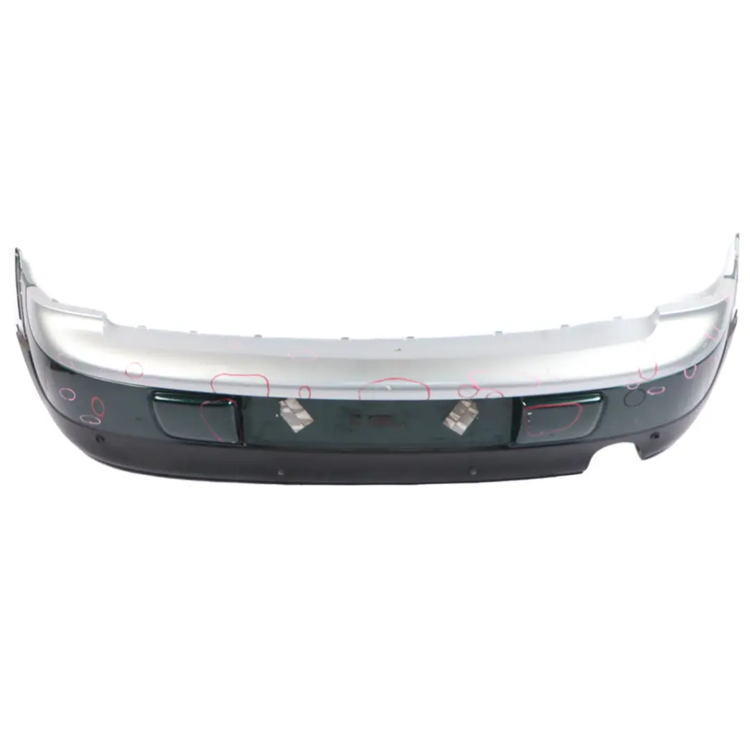 Bumper Mini Clubman R55 Cooper S Trim Panel British Racing Green - 895 to Rear with Part number 0442798 Rear Bumper Mini Clubman R55 Cooper S Trim Panel British Racing Green - 895 - SKU 0442798-BRG - Part number 0442798