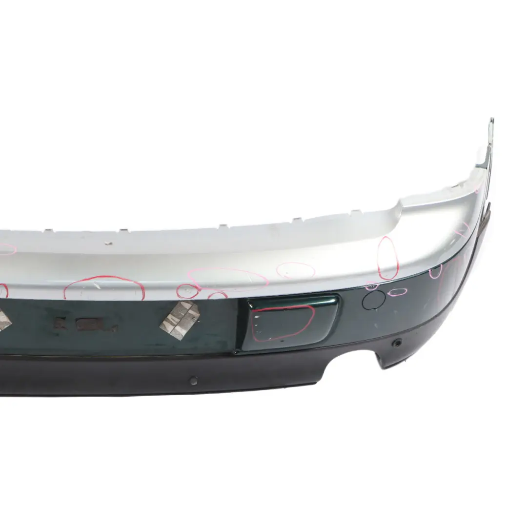 Bumper Mini Clubman R55 Cooper S Trim Panel British Racing Green - 895 to Rear with Part number 0442798 Rear Bumper Mini Clubman R55 Cooper S Trim Panel British Racing Green - 895 - SKU 0442798-BRG - Part number 0442798