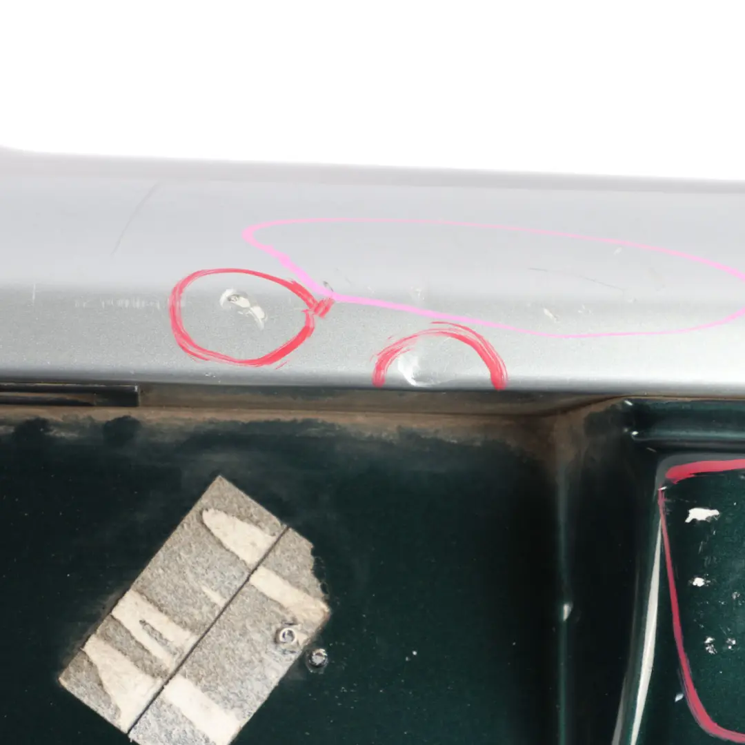 Bumper Mini Clubman R55 Cooper S Trim Panel British Racing Green - 895 to Rear with Part number 0442798 Rear Bumper Mini Clubman R55 Cooper S Trim Panel British Racing Green - 895 - SKU 0442798-BRG - Part number 0442798