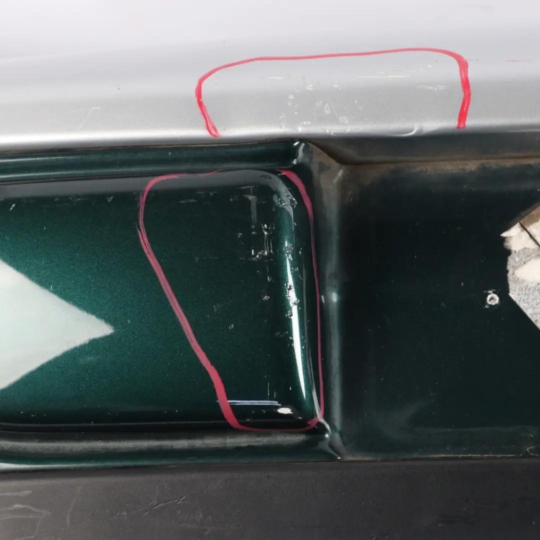 Bumper Trim Panel British Racing Green - 895 to Mini Clubman R55 Cooper S Rear with Part number 0442798 Mini Clubman R55 Cooper S Rear Bumper Trim Panel British Racing Green - 895 - SKU 0442798-BRG - Part number 0442798