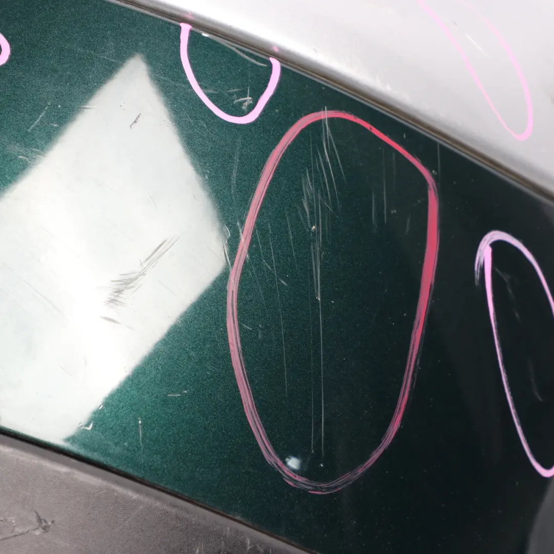 Bumper Mini Clubman R55 Cooper S Trim Panel British Racing Green - 895 to Rear with Part number 0442798 Rear Bumper Mini Clubman R55 Cooper S Trim Panel British Racing Green - 895 - SKU 0442798-BRG - Part number 0442798