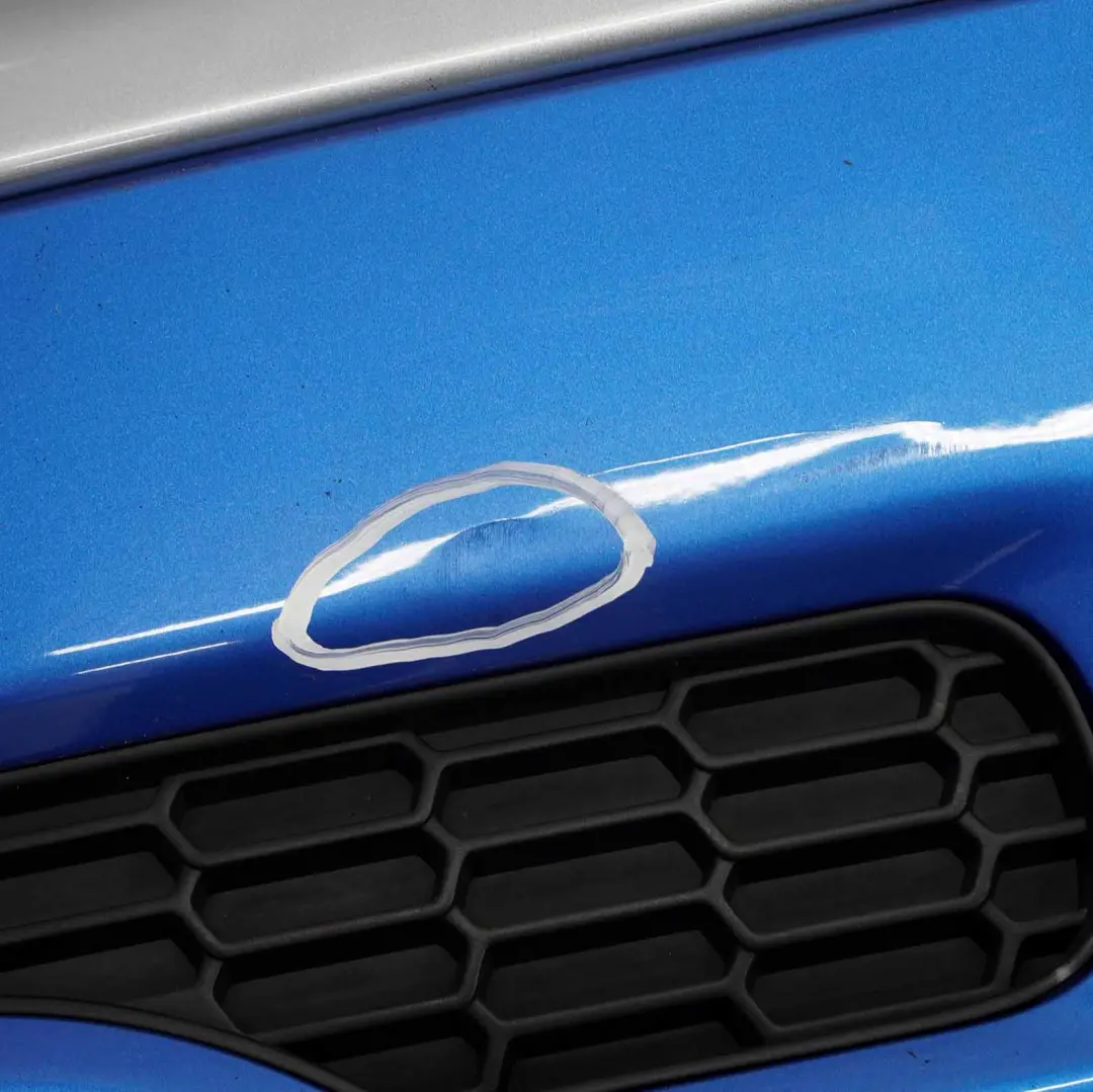 Mini Clubman R55 Cooper S Stossfänger Hinten Laser Blue Metallic - A59 - SKU 0442798-LAB - Teilenummer 0442798