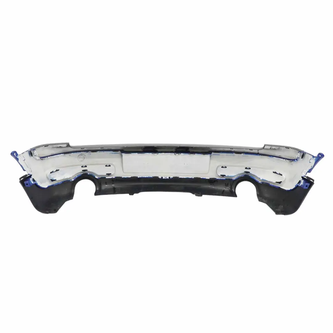Mini Clubman R55 Cooper S Stossfaenger Hinten Lightning Blue Blau - A63 - SKU 0442798-LB - Teilenummer 0442798