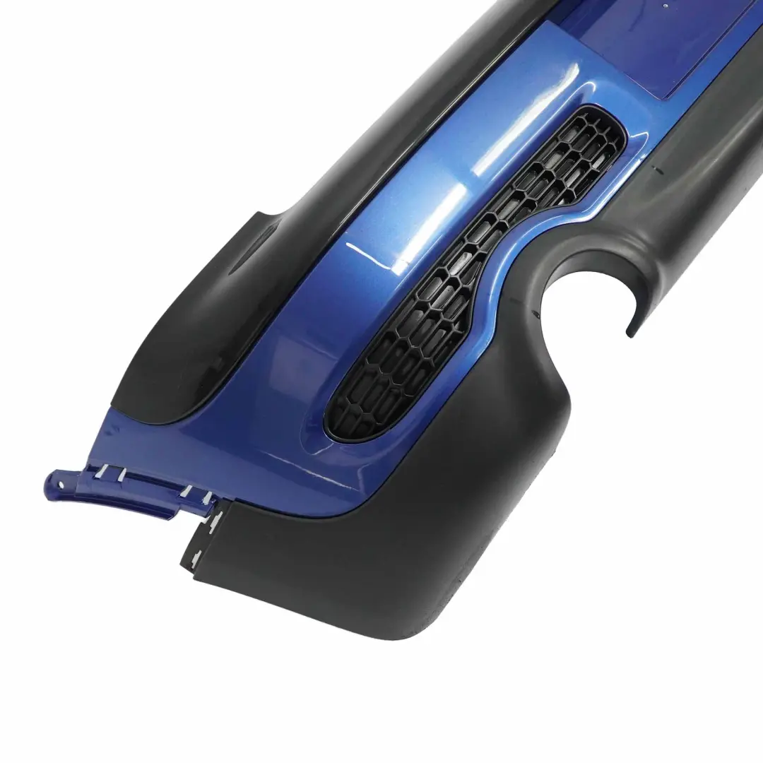 Bumper Trim Panel Lightning Blue - A63 to Mini Clubman R55 Cooper S Rear with Part number 0442798 Mini Clubman R55 Cooper S Rear Bumper Trim Panel Lightning Blue - A63 - SKU 0442798-LB - Part number 0442798