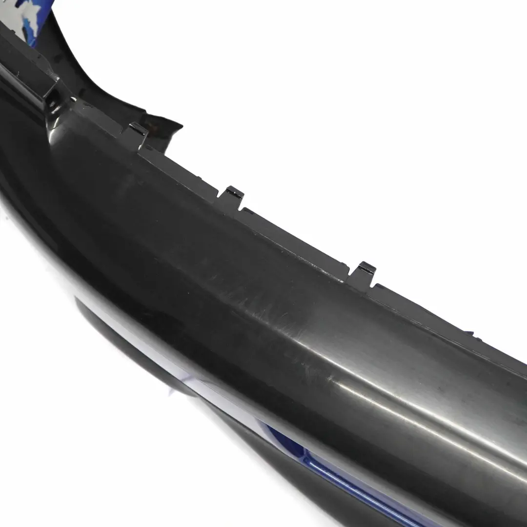 Bumper Trim Panel Lightning Blue - A63 to Mini Clubman R55 Cooper S Rear with Part number 0442798 Mini Clubman R55 Cooper S Rear Bumper Trim Panel Lightning Blue - A63 - SKU 0442798-LB - Part number 0442798