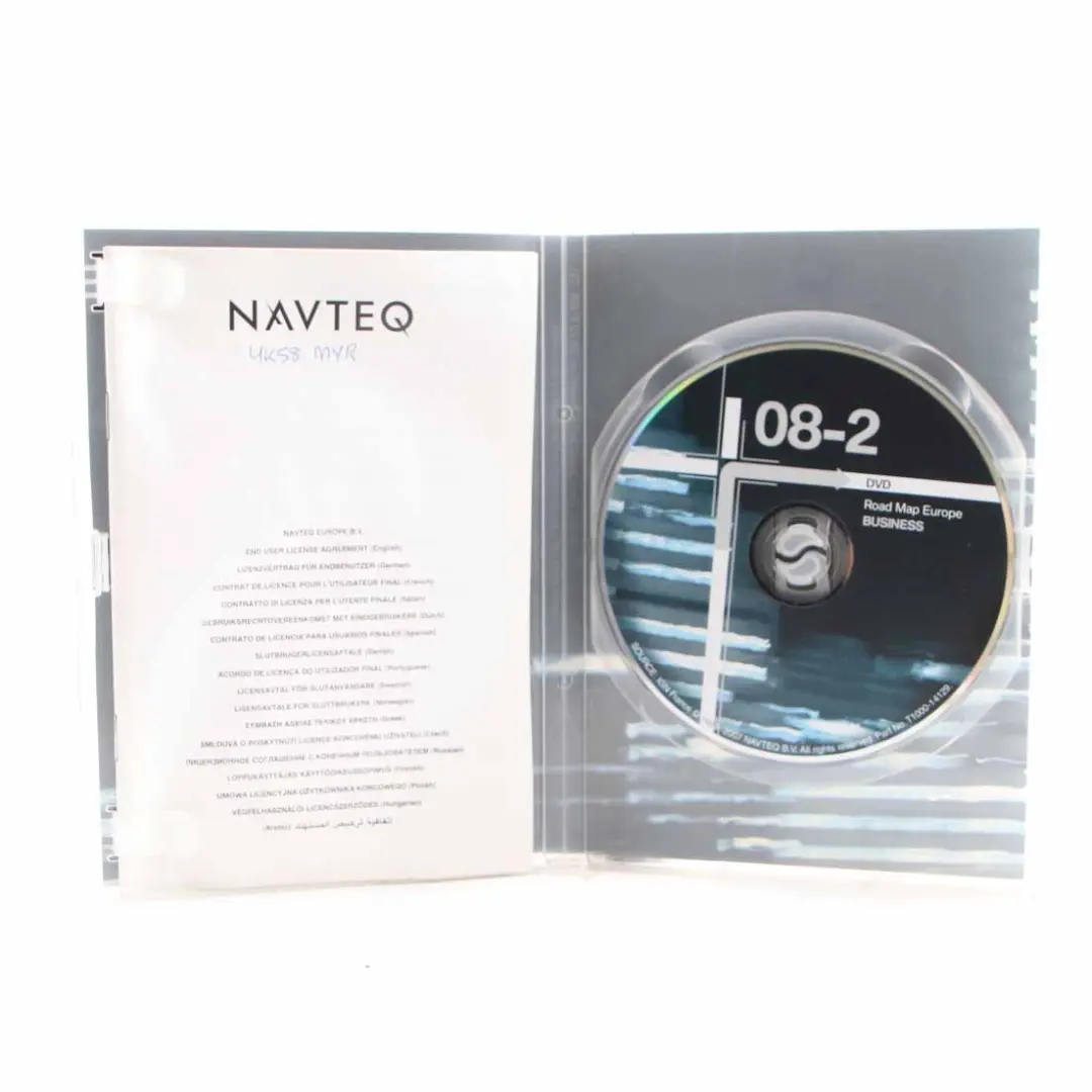Disc Business Navigation DVD Road Map Europe 2008-2 T1000-14129 to BMW with Part number 0444926 BMW Disc Business Navigation DVD Road Map Europe 2008-2 T1000-14129 - SKU 444926 - Part number 0444926
