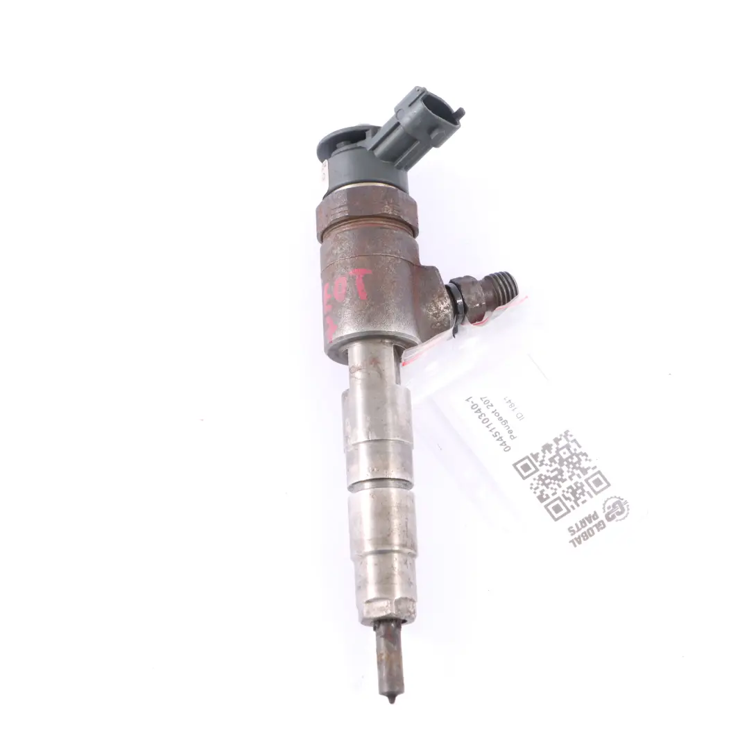 Peugeot 207 1.6 HDI Motore diesel Iniettore carburante Bosch - SKU 0445110340-1 - Numero di parte 0445110340
