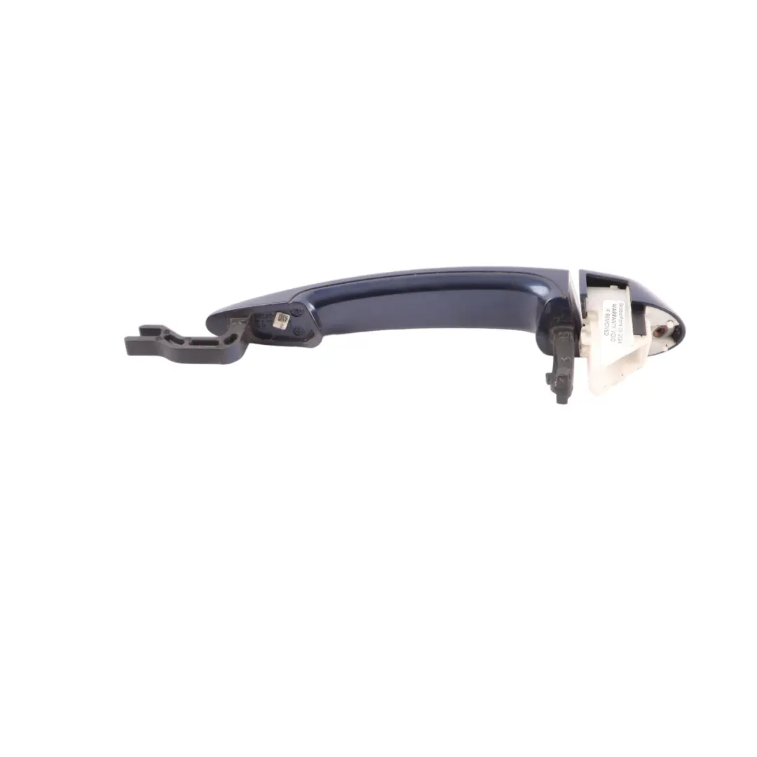 BMW E81 E82 E87 Poignée Porte Gauche Extérieure Bleu Tiefseeblau Métallisé A76 - SKU 0445181-DSB - Numéro de pièce 0445181