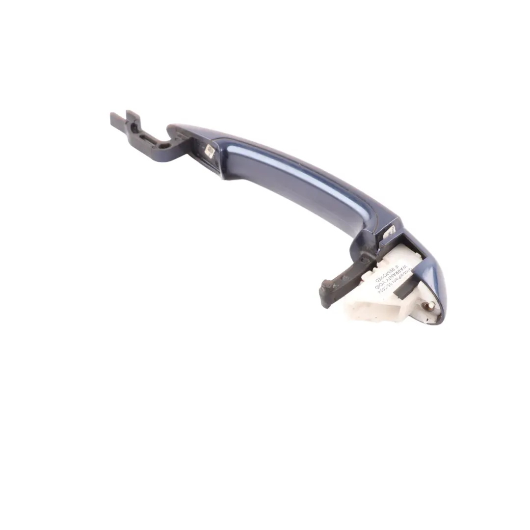 Door Handle BMW E81 E82 E87 Left N/S Outside Tiefseeblau Blue Metallic - A76 to with Part number 0445181 Door Handle BMW E81 E82 E87 Left N/S Outside Tiefseeblau Blue Metallic - A76 - SKU 0445181-DSB - Part number 0445181