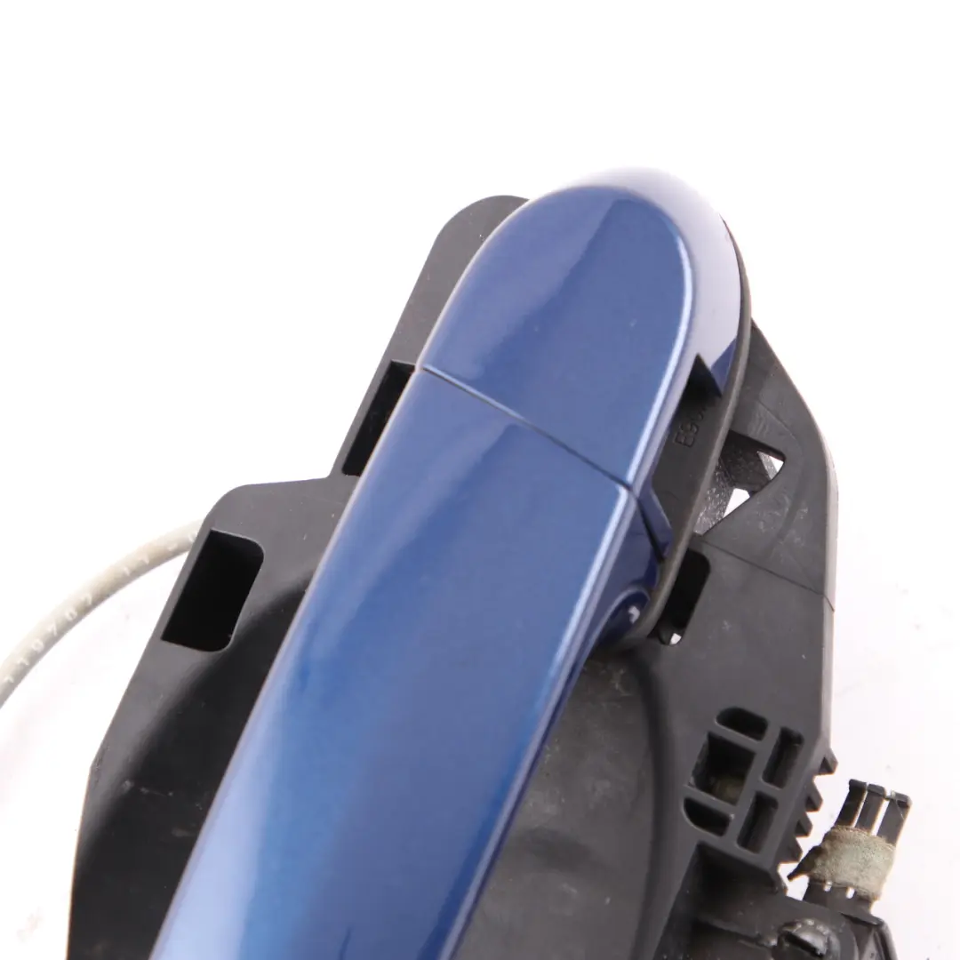 Grab Handle Rear Left Door N/S Base Le Mans Blau Blue Metallic 381 to BMW E90 E91 with Part number 51227060299 BMW E90 E91 Grab Handle Rear Left Door N/S Base Le Mans Blau Blue Metallic 381 - SKU 0445183-LMB2 - Part number 51227060299