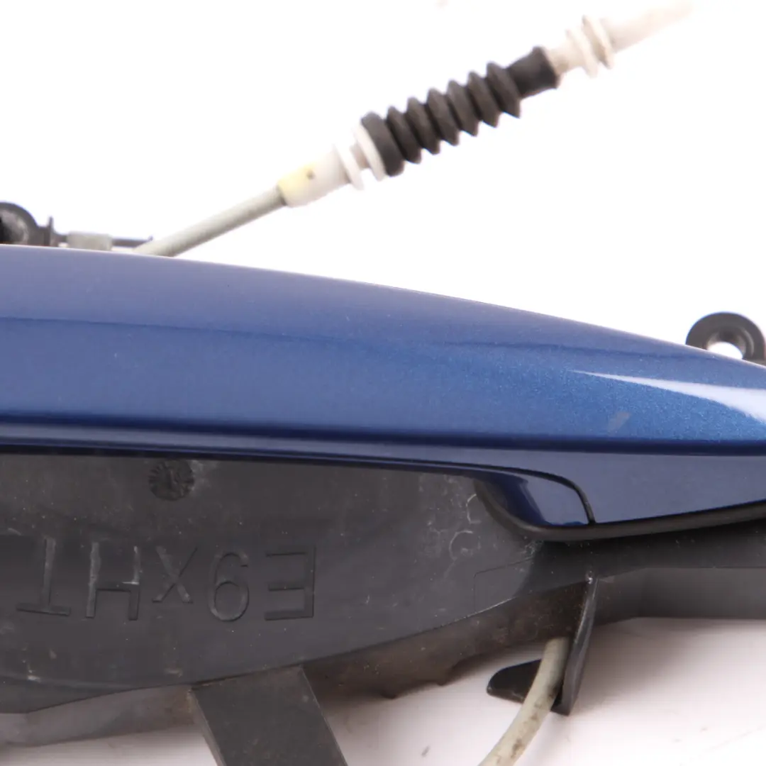 Grab Handle Rear Left Door N/S Base Le Mans Blau Blue Metallic 381 to BMW E90 E91 with Part number 51227060299 BMW E90 E91 Grab Handle Rear Left Door N/S Base Le Mans Blau Blue Metallic 381 - SKU 0445183-LMB2 - Part number 51227060299