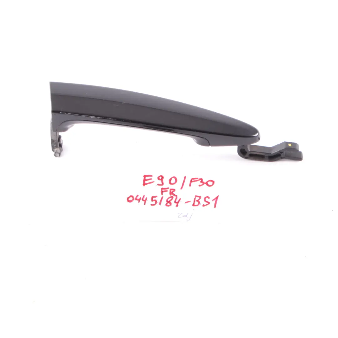 BMW F20 E90 E91 Klamka Tylna Uchwyt Drzwi Prawy Tył Czarna Black Sapphire - SKU 0445184-BS1 - Numer Części 0445184