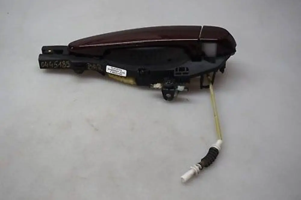 BMW 3 Series E90 E91 Complete Rear Left Grab Handle N/S Barberarot Rot Red A39 - SKU 0445185-BAR - Part number 7060299
