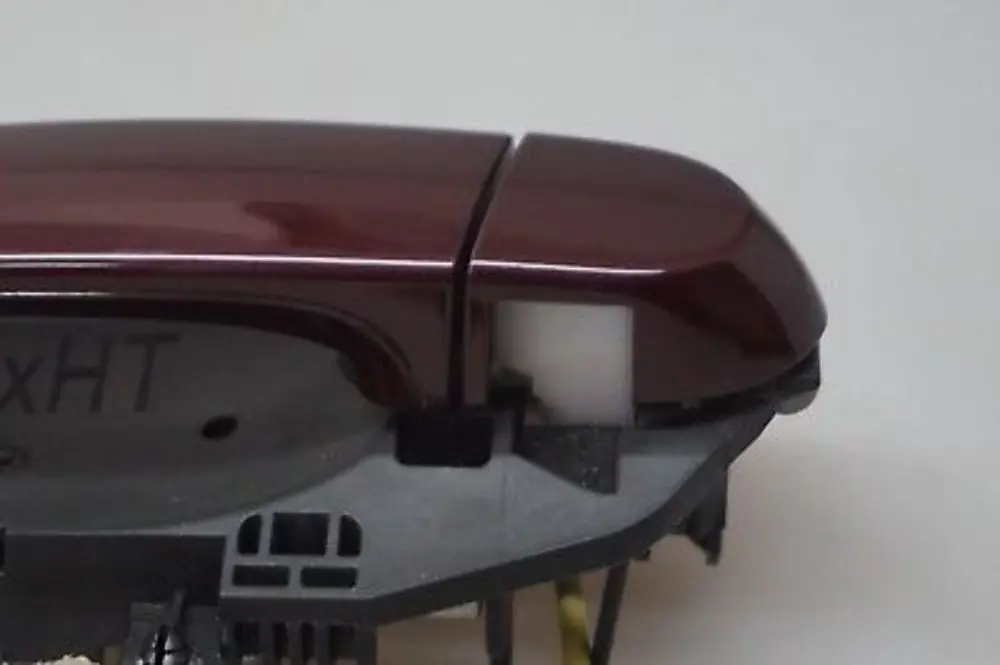 BMW 3 Series E90 E91 Complete Rear Left Grab Handle N/S Barberarot Rot Red A39 - SKU 0445185-BAR - Part number 7060299