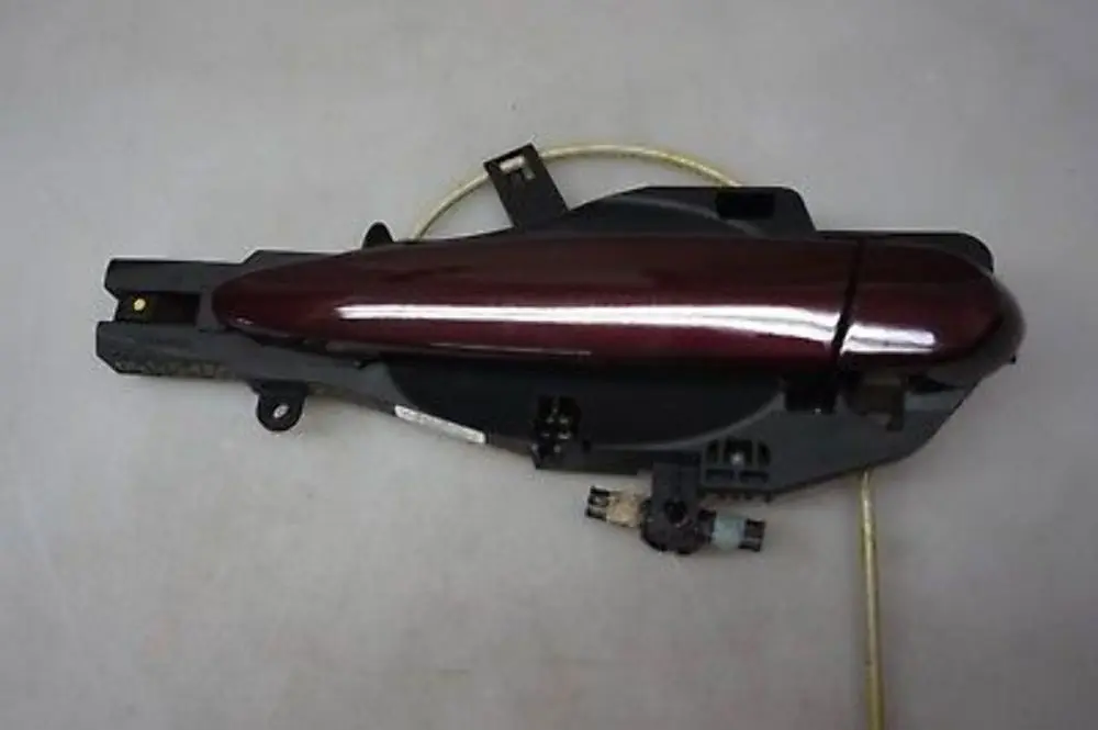 BMW 3 Series E90 E91 Complete Rear Left Grab Handle N/S Barberarot Rot Red A39 - SKU 0445185-BAR - Part number 7060299
