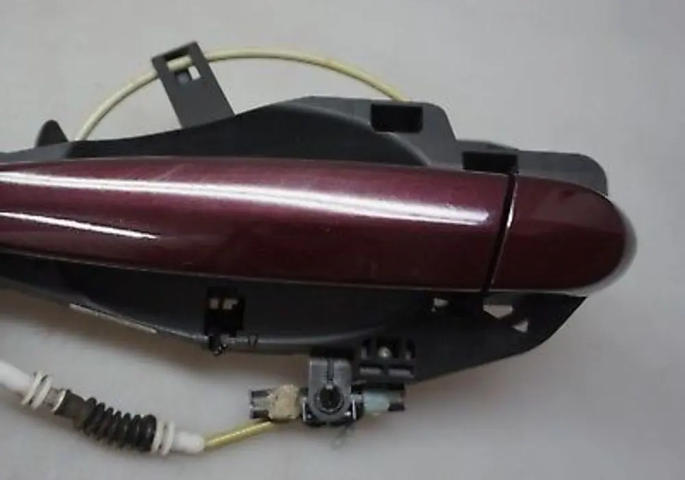 BMW 3 Series E90 E91 Complete Rear Left Grab Handle N/S Barberarot Rot Red A39 - SKU 0445185-BAR - Part number 7060299