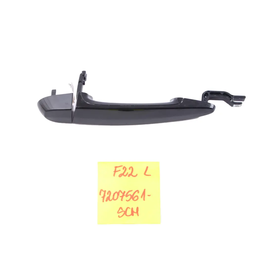 BMW 1 3 er E90 E91 F20 F21 Vorne Hinten Griffbügel Lackiert Links Schwarz 2-668 - SKU 0445185-SCH - Teilenummer 0445185