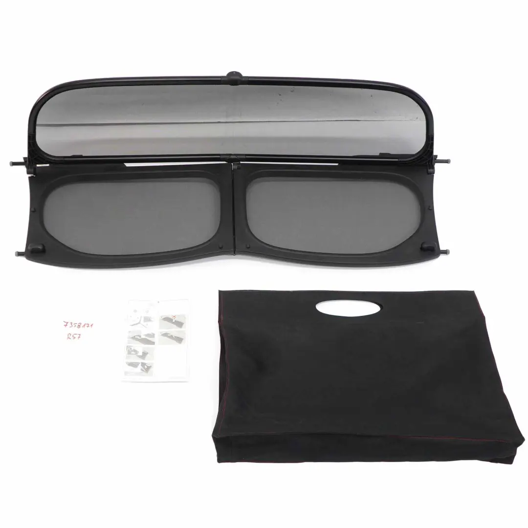 Wind Deflector Mini R57 Convertible Rear Centre Protection Covering Mesh Screen - SKU 445398 - Part number 0445398
