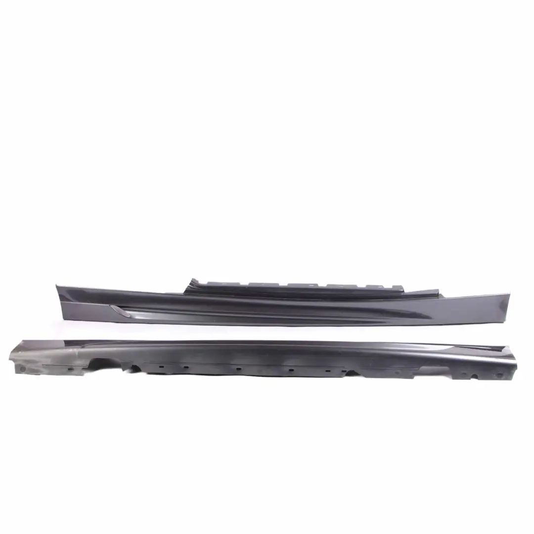 Side Skirt Aero Sill Strip Left Right Set Sparkling Graphite - A22 to BMW E81 E82 with Part number 0445641 BMW E81 E82 Side Skirt Aero Sill Strip Left Right Set Sparkling Graphite - A22 - SKU 0445641-SG - Part number 0445641