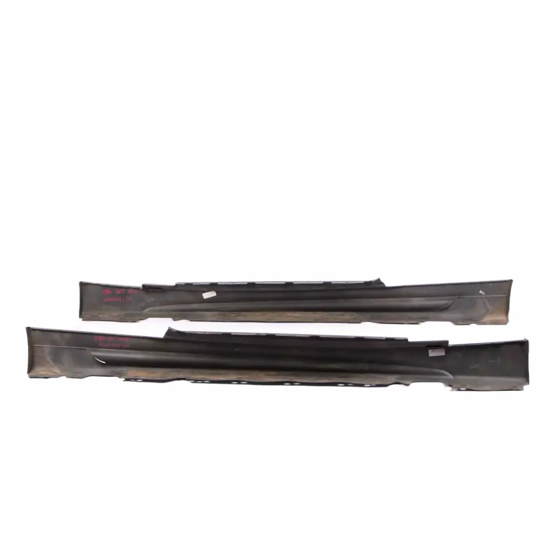 BMW E81 E82 Side Skirt Aero Sill Strip Left Right Set Sparkling Graphite - A22 - SKU 0445641-SG - Part number 0445641