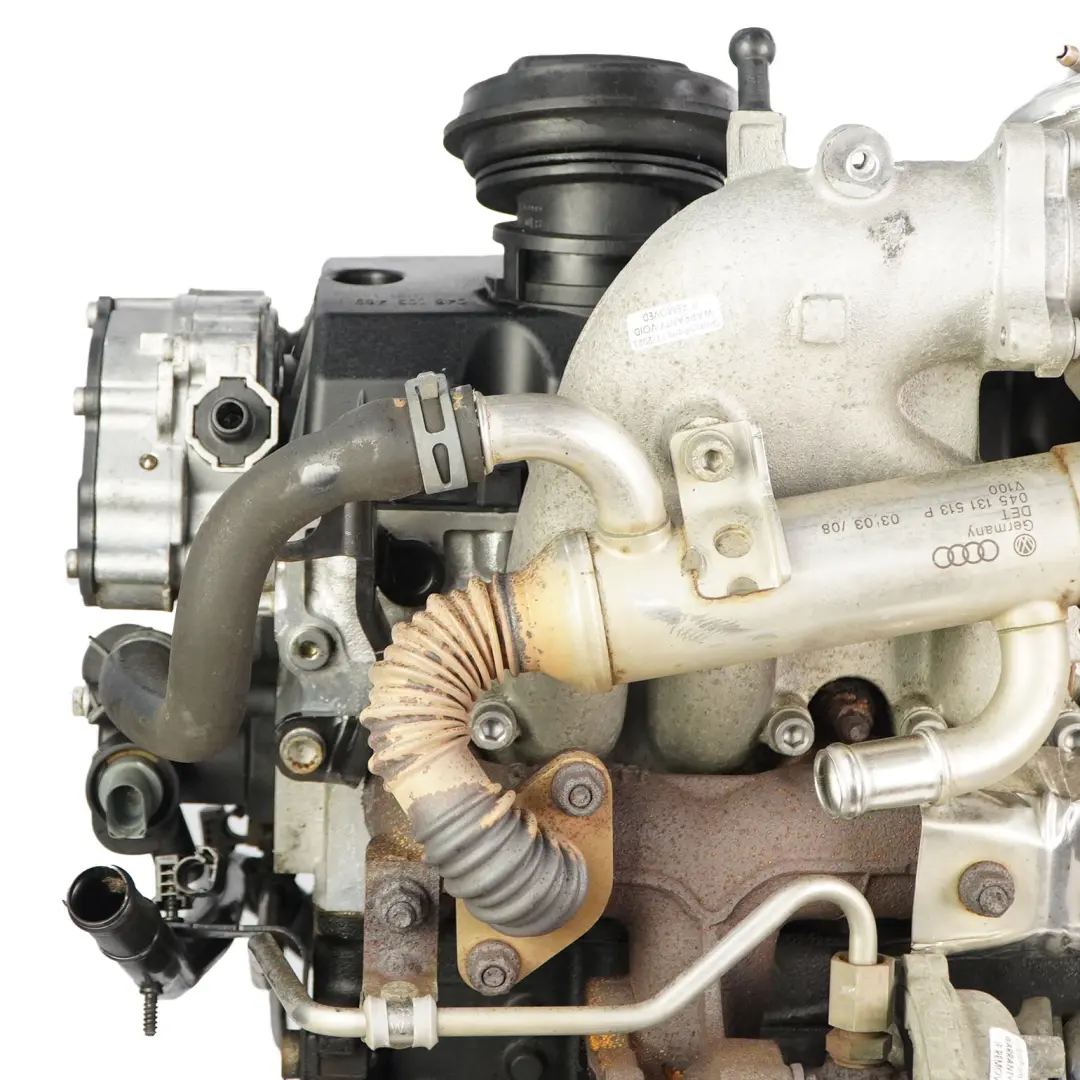 VW Volkswagen Polo 4 9N 1.4 TDI 80HP Motor Completo BNV con 139k, GARANTÍA - SKU 045100033Q-1 - Número de pieza 045100033Q
