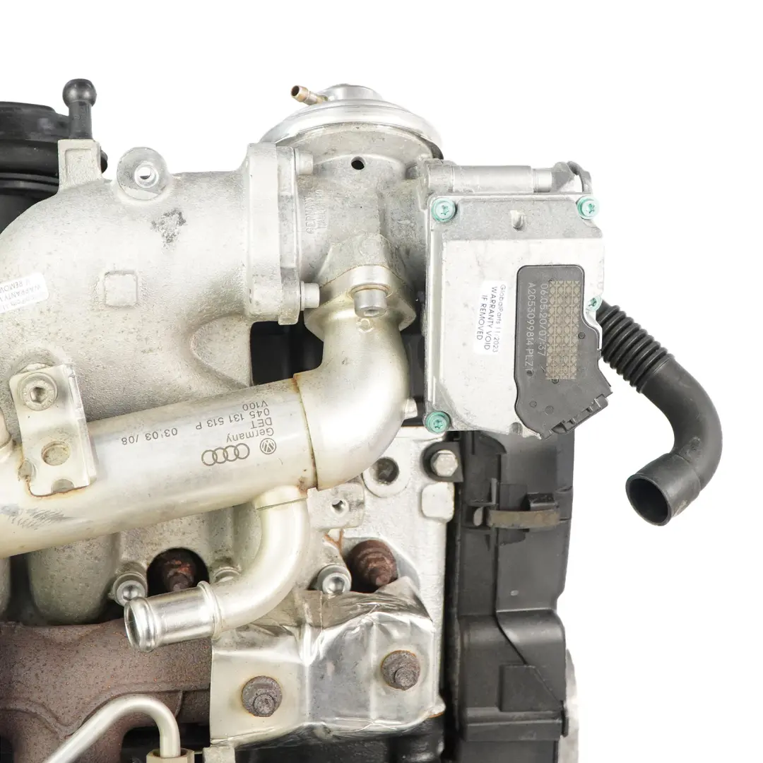 VW Volkswagen Polo 4 9N 1.4 TDI 80HP Motor Completo BNV con 139k, GARANTÍA - SKU 045100033Q-1 - Número de pieza 045100033Q