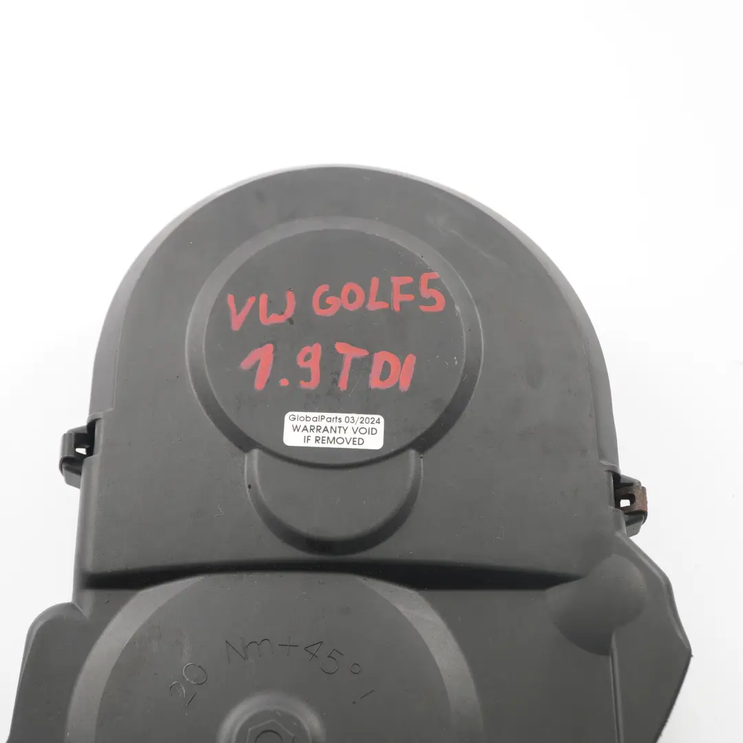 VW Audi Seat Skoda 1.9 Tdi BXE Motore Top Cinghia distribuzione Cover - SKU 045109107F - Numero di parte 045109107F