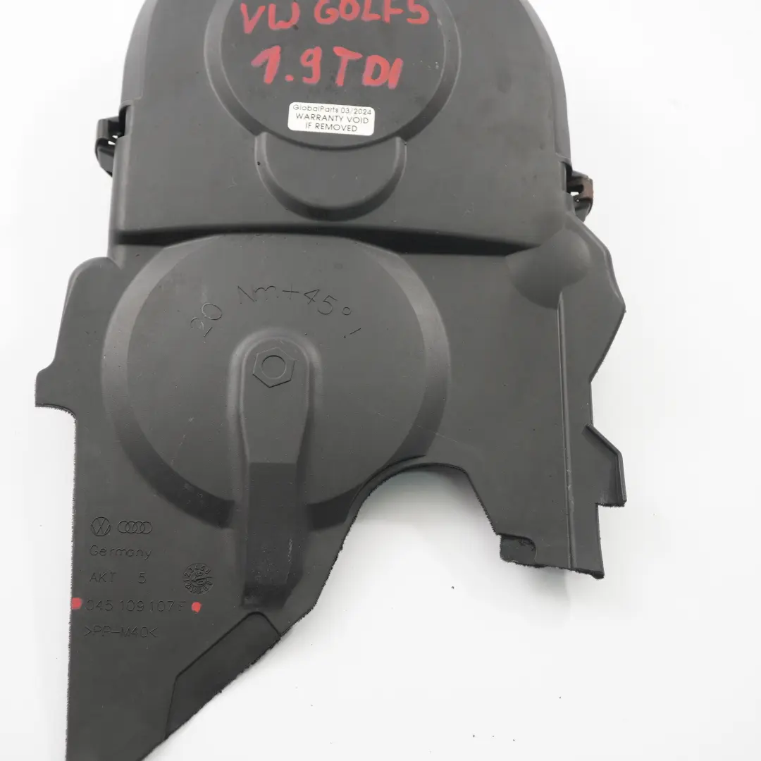 BXE Diesel Couvercle courroie distribution dessus moteur pour VW Audi Seat 1.9 Tdi à propos du numéro de pièce 045109107F VW Audi Seat 1.9 Tdi BXE Diesel Couvercle courroie distribution dessus moteur - SKU 045109107F - Numéro de pièce 045109107F