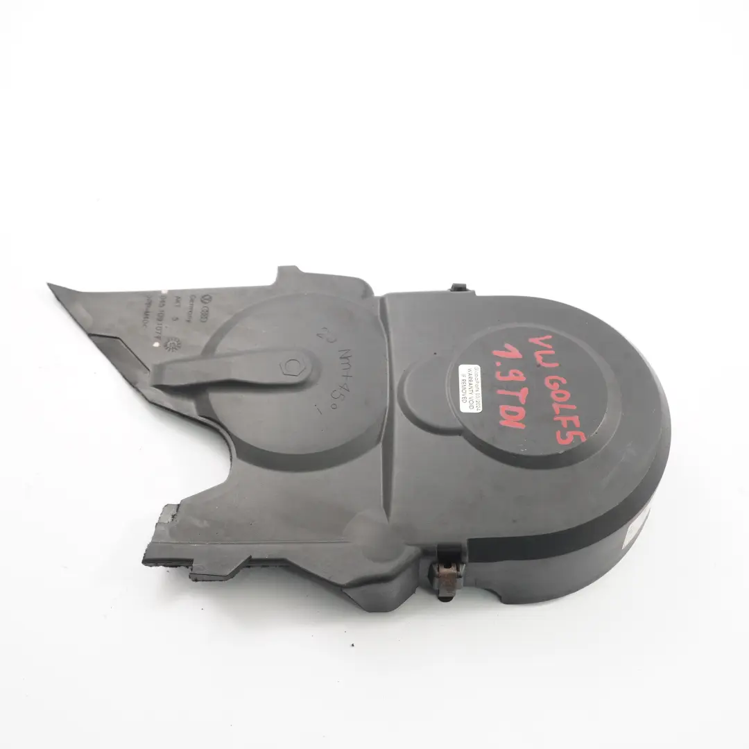 BXE Diesel Engine Top Timing Belt Cover to VW Audi Seat Skoda 1.9 Tdi with Part number 045109107F VW Audi Seat Skoda 1.9 Tdi BXE Diesel Engine Top Timing Belt Cover - SKU 045109107F - Part number 045109107F