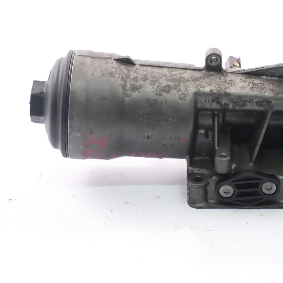 Volkswagen Golf MK5 TDI BXE Motore Filtro Alloggiamento Coperchio - SKU 045115389K - Numero di parte 045115389K