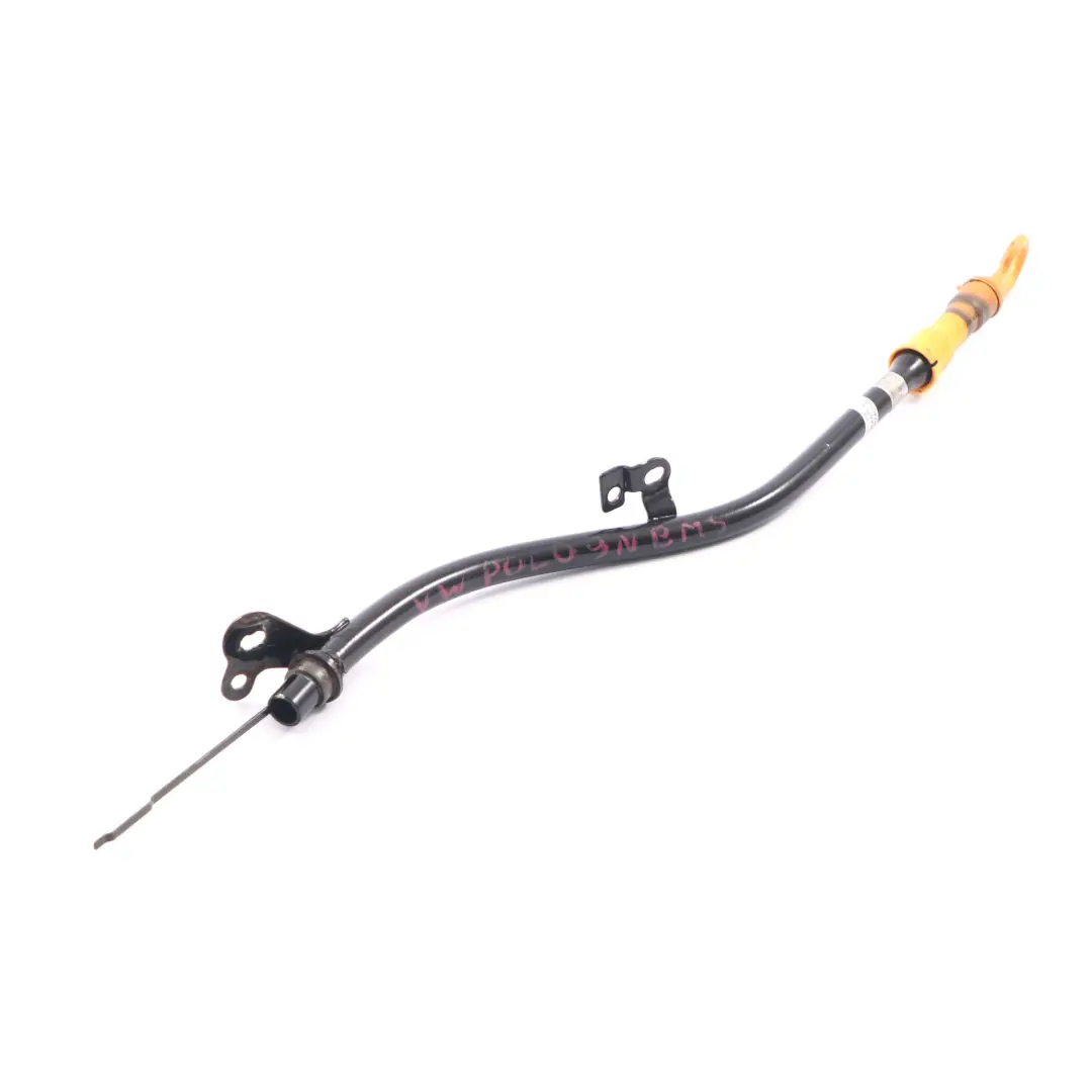 Mk4 1.4 TDI BMS Oil Dipstick Level Engine Guide Tube to VW Polo 9N with Part number 045115629D VW Polo 9N Mk4 1.4 TDI BMS Oil Dipstick Level Engine Guide Tube - SKU 045115629D - Part number 045115629D