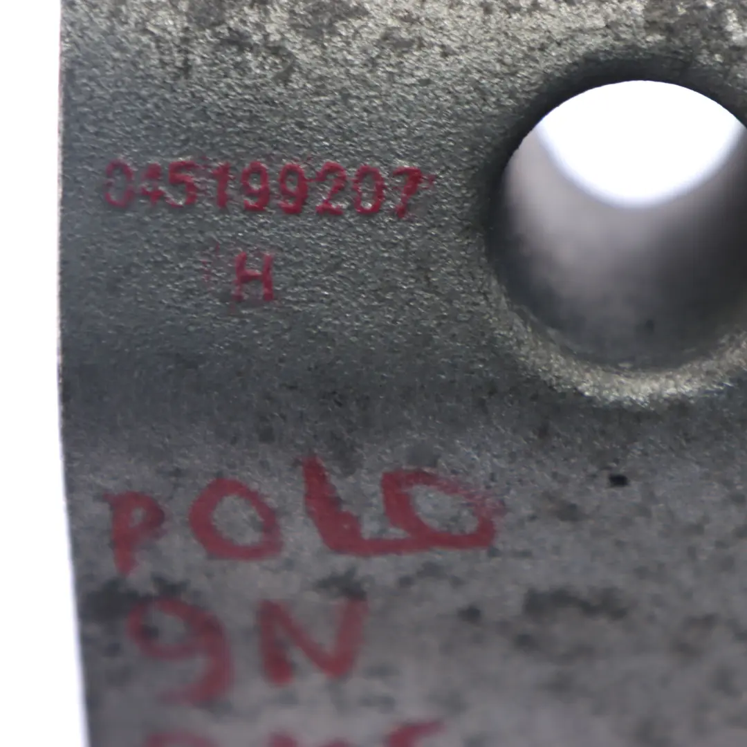 MK4 Fabia II 1.4 TDI BMS Engine Mount Bracket Right O/S to VW Polo 9N with Part number 045199207H VW Polo 9N MK4 Fabia II 1.4 TDI BMS Engine Mount Bracket Right O/S - SKU 045199207H - Part number 045199207H