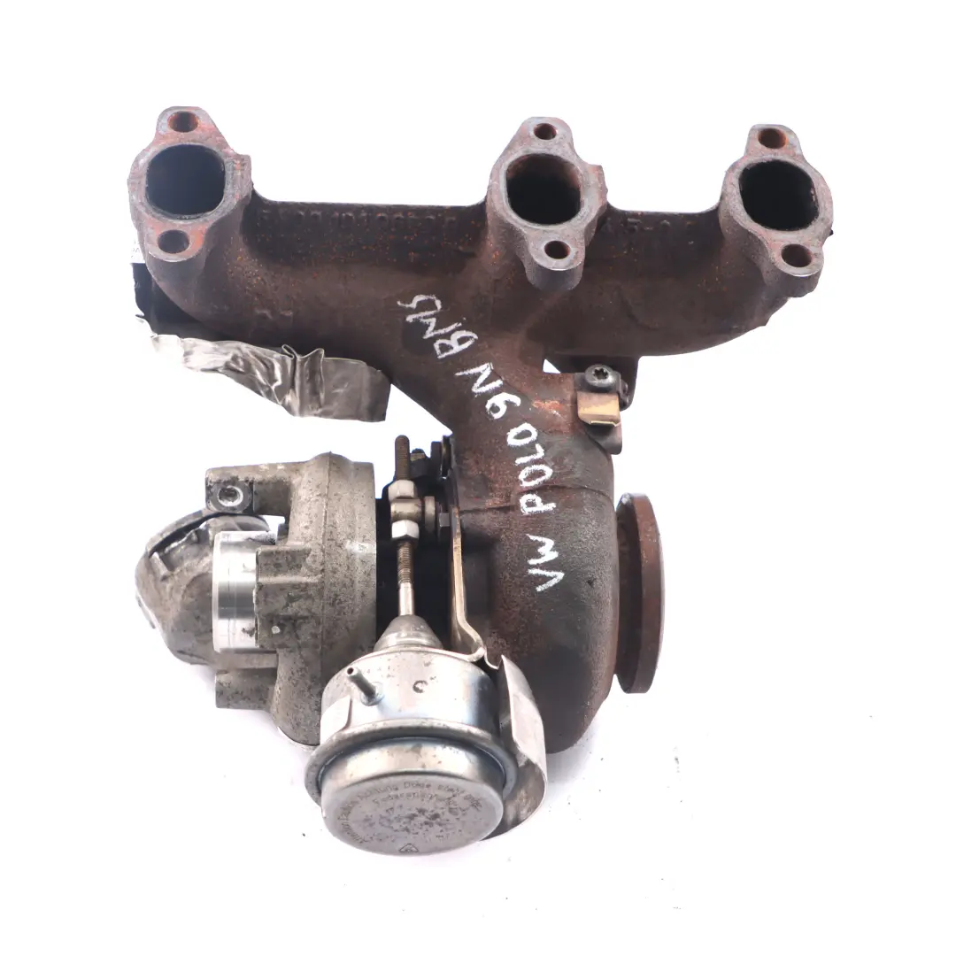 1.4TDI BMS Turbocompresor Colector escape para VW Polo 9N 4 Skoda Fabia II con número de pieza 045253019J VW Polo 9N 4 Skoda Fabia II 1.4TDI BMS Turbocompresor Colector escape - SKU 045253019J - Número de pieza 045253019J