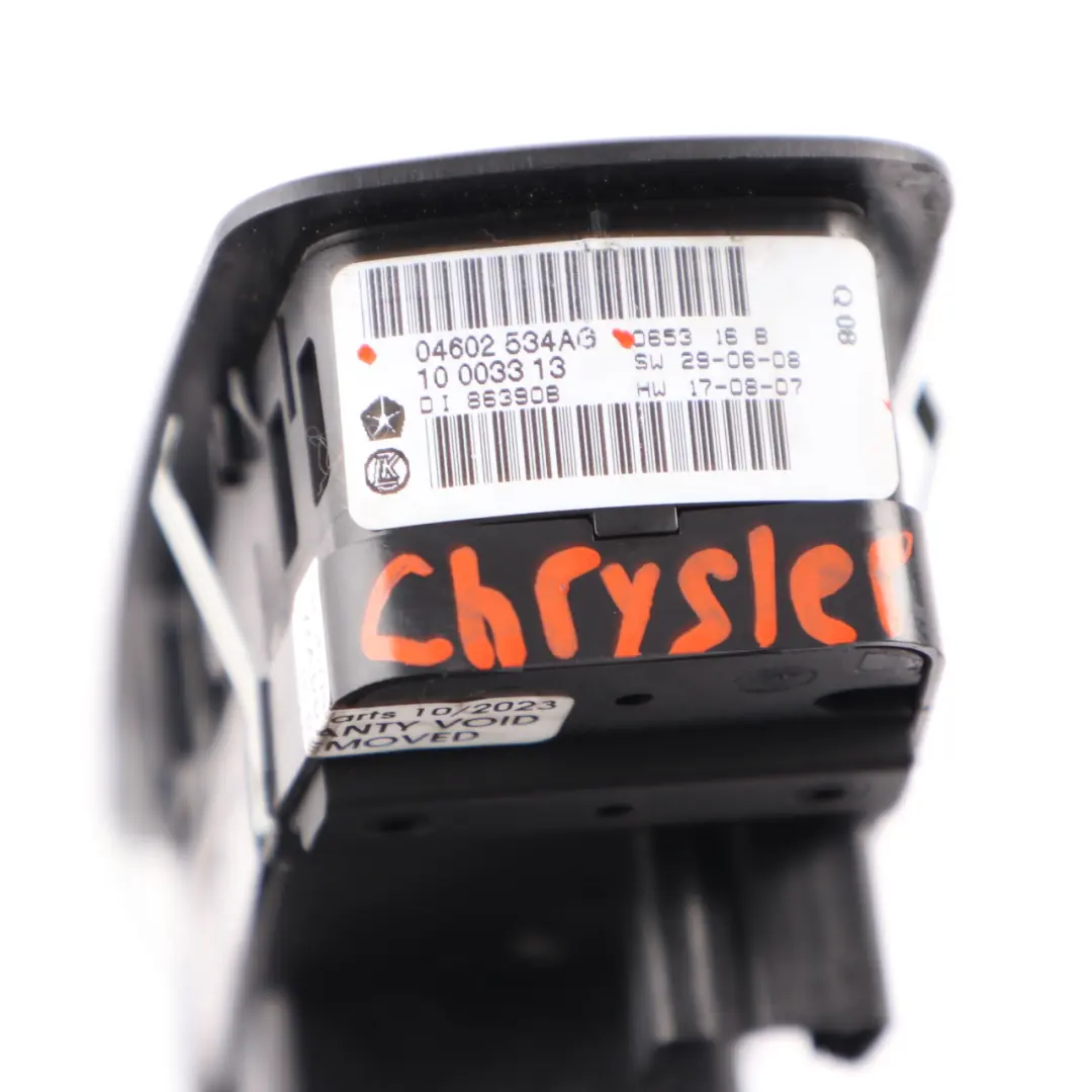 Chrysler Grand Voyager Window Lifter Switch Driver's Side Panel - SKU 04602534AG - Part number 04602534AG