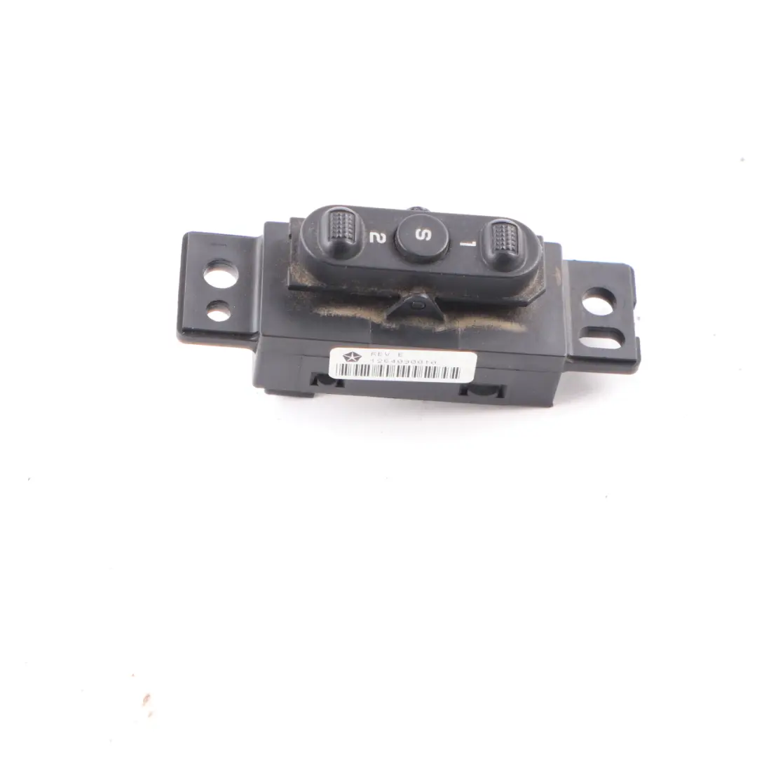 Memory Switch Control Panel Unit to Chrysler Grand Voyager Seat with Part number 04685800AA Chrysler Grand Voyager Seat Memory Switch Control Panel Unit - SKU 04685800AA - Part number 04685800AA