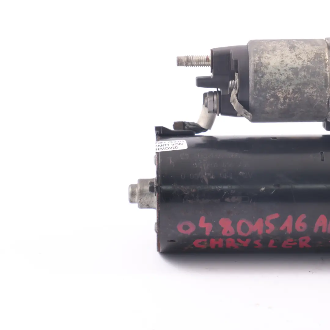 arranque para Chrysler Grand Voyager Motor Diesel 2.8 CRD Motor de con número de pieza 04801516AA Chrysler Grand Voyager Motor Diesel 2.8 CRD Motor de arranque - SKU 04801516AA - Número de pieza 04801516AA