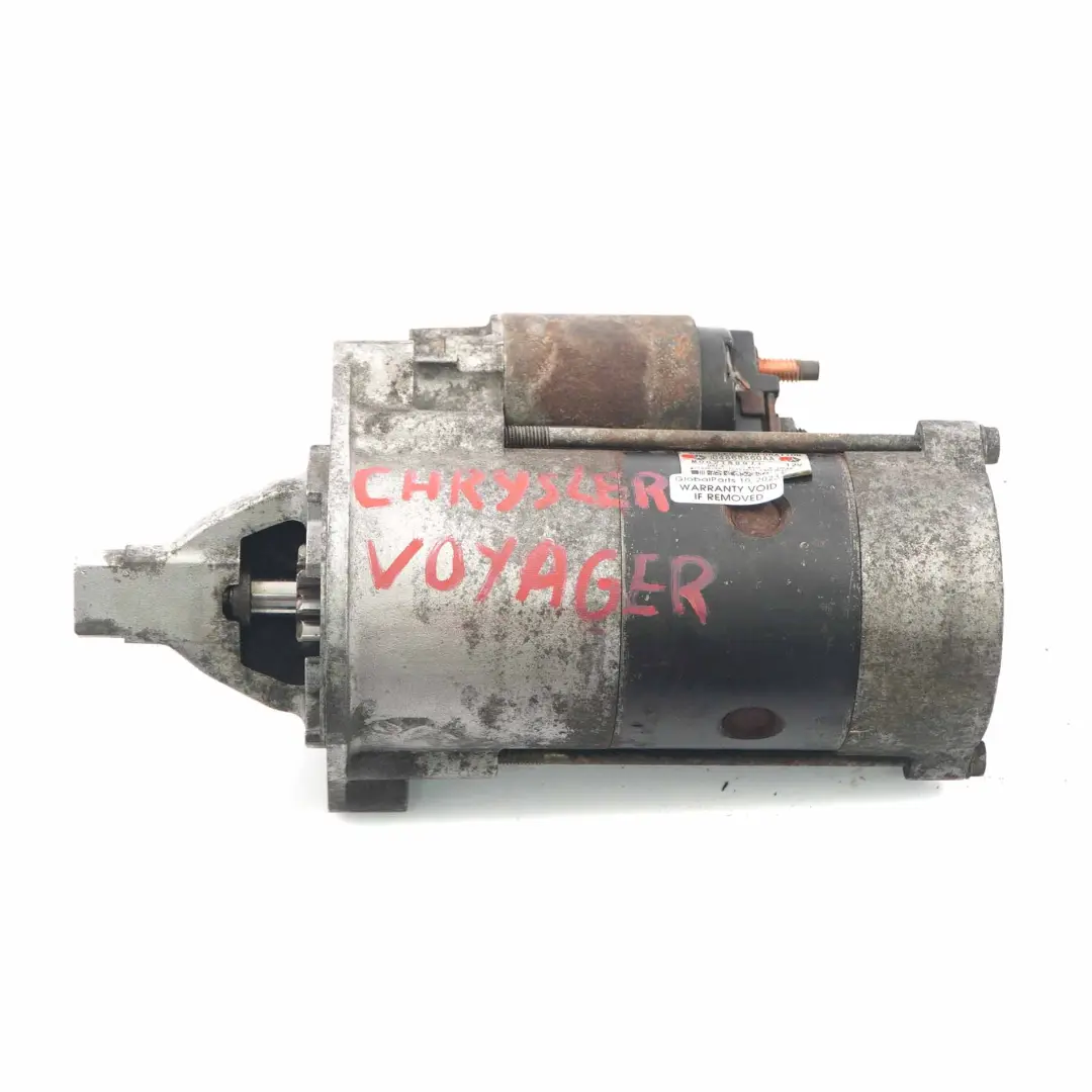 Starter Motor to Chrysler Grand Voyager Diesel Engine 2.8 CRD with Part number 04868860AA Chrysler Grand Voyager Diesel Engine 2.8 CRD Starter Motor - SKU 04868860AA - Part number 04868860AA