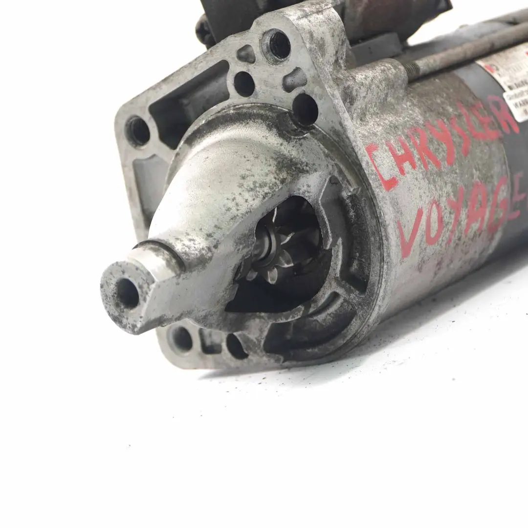 Dieselmotor 2.8 CRD Anlasser für Chrysler Grand Voyager mit Teilenummer 04868860AA Chrysler Grand Voyager Dieselmotor 2.8 CRD Anlasser - SKU 04868860AA - Teilenummer 04868860AA