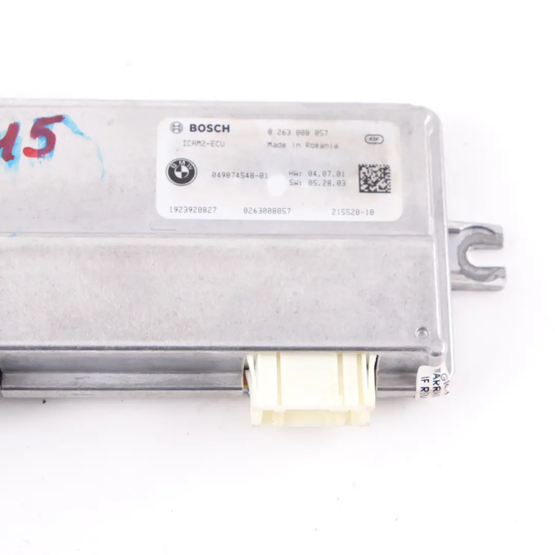 BMW F90 M5 ICAM2 ECU Control Unit Module Bosch 0 0263008057 - SKU 49874548 - Part number 049874548