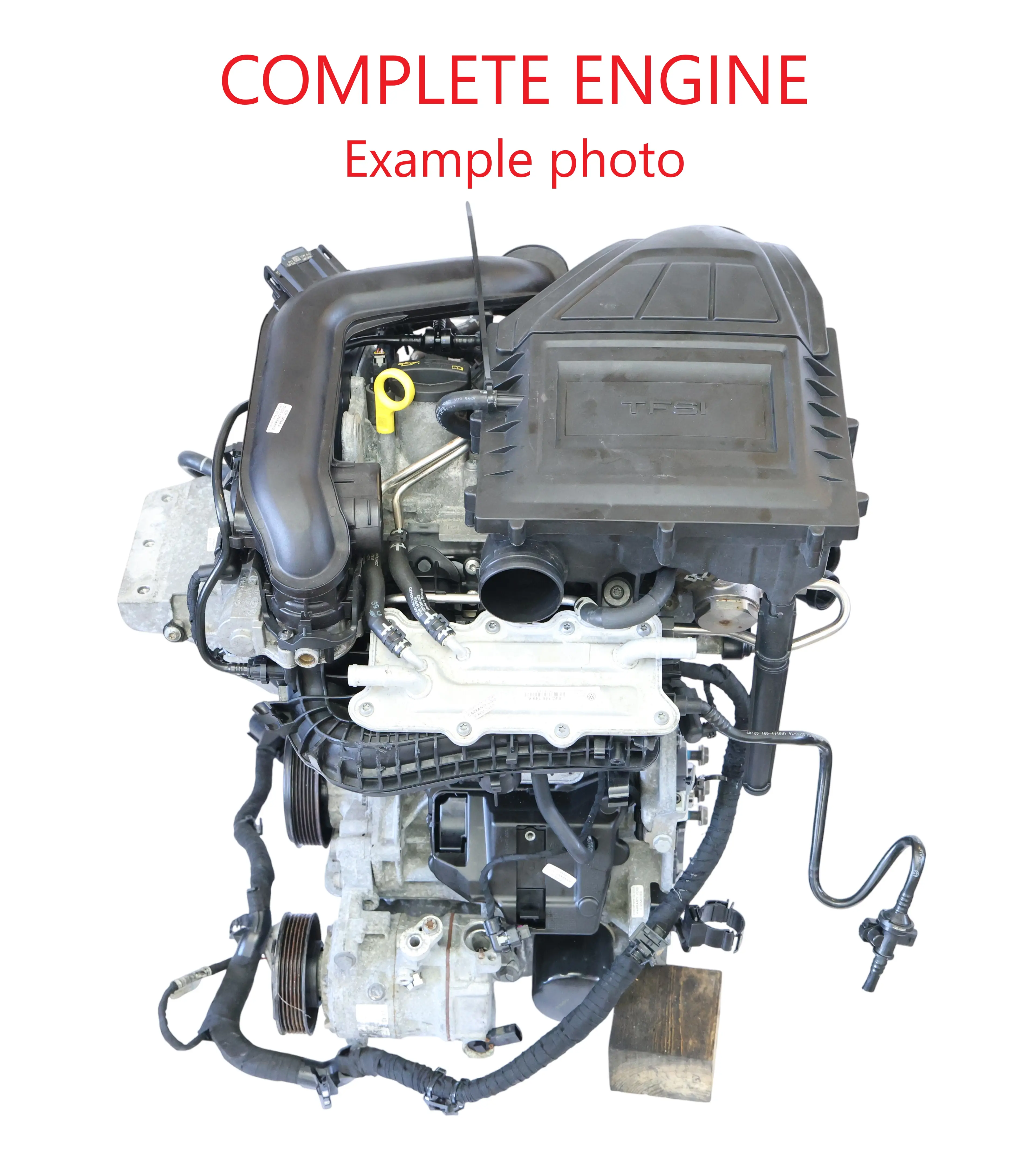 VW Polo Mk5 Audi A1 8X 1.0 TSI TFSI Bare Engine CHZB 95HP 59k miles, WARRANTY