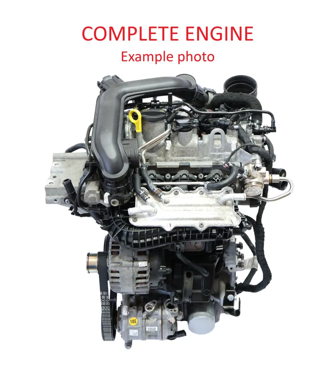 Desnudo CHZD 115HP GARANTÍA para Volkswagen Golf Mk7 Audi A3 8V 1.0 TSI TFSI Motor con número de pieza 04C100098E Volkswagen Golf Mk7 Audi A3 8V 1.0 TSI TFSI Motor Desnudo CHZD 115HP GARANTÍA - SKU 04C100098E - Número de pieza 04C100098E