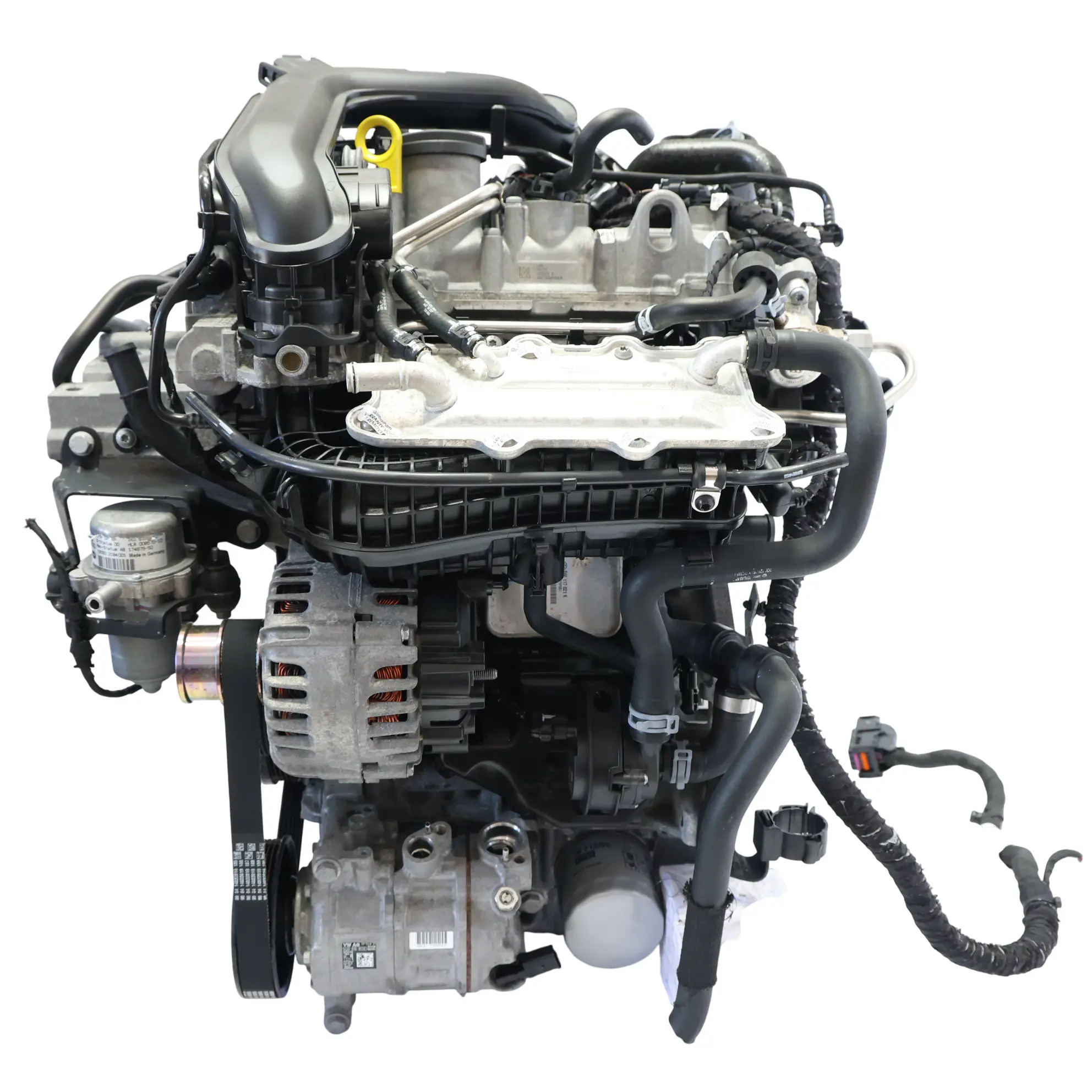 Audi A1 GB A3 8V Polo Mk6 Komplett Motor DKRF 1.0 TSI 115 PS 49Tkm, GARANTIE