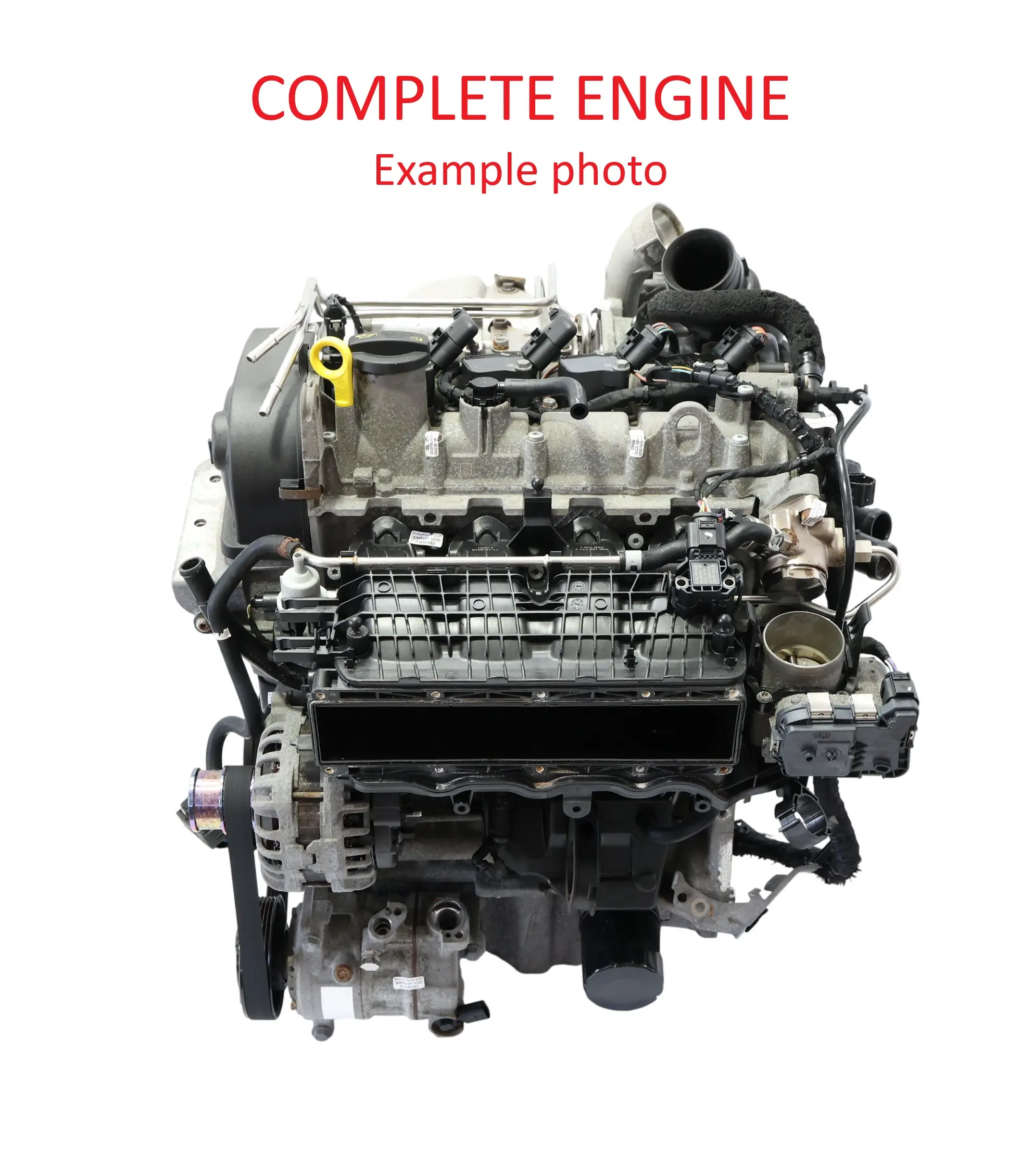VW Polo 6R V Seat Ibiza 6J 1.2 TSI Bare Engine CJZD 110HP 59k miles, WARRANTY