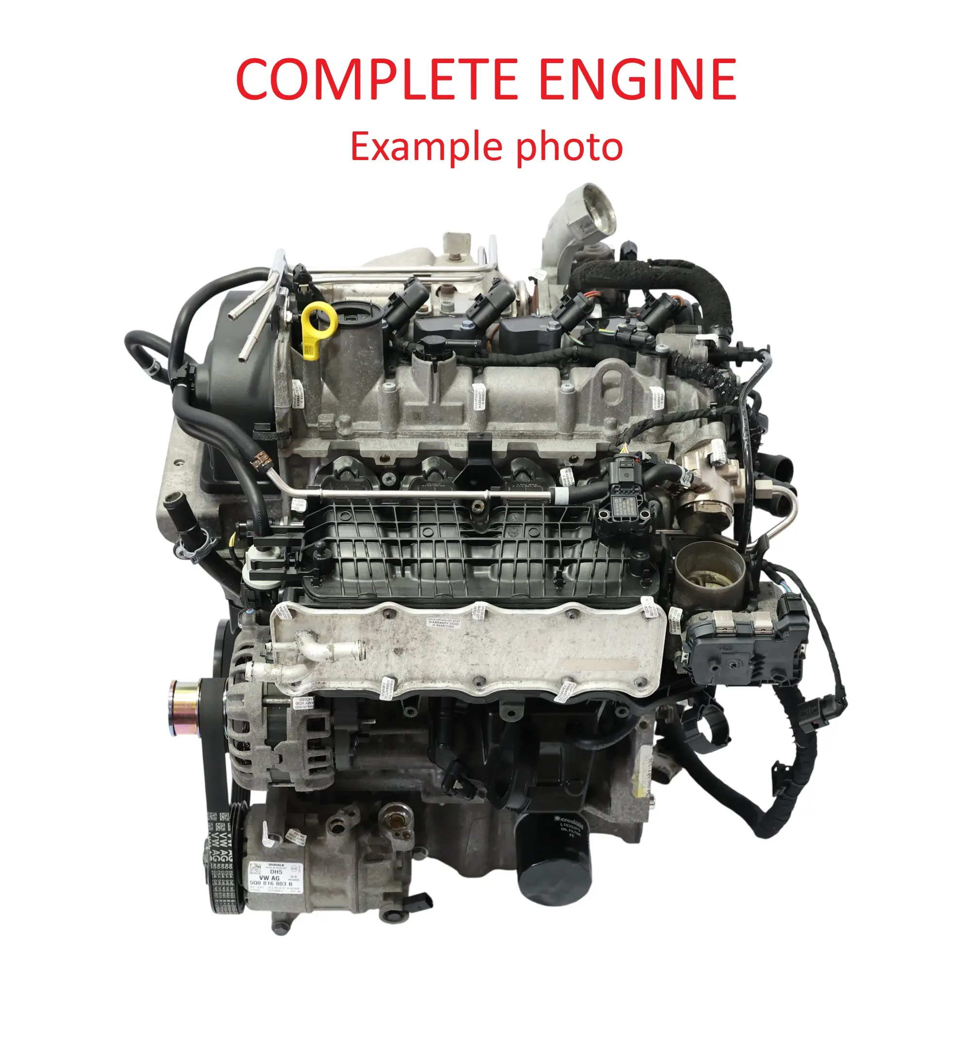 Volkswagen Polo 6R Seat Ibiza 6J 1.2 TSI 90HP Bare Engine CJZC 69k, WARRANTY