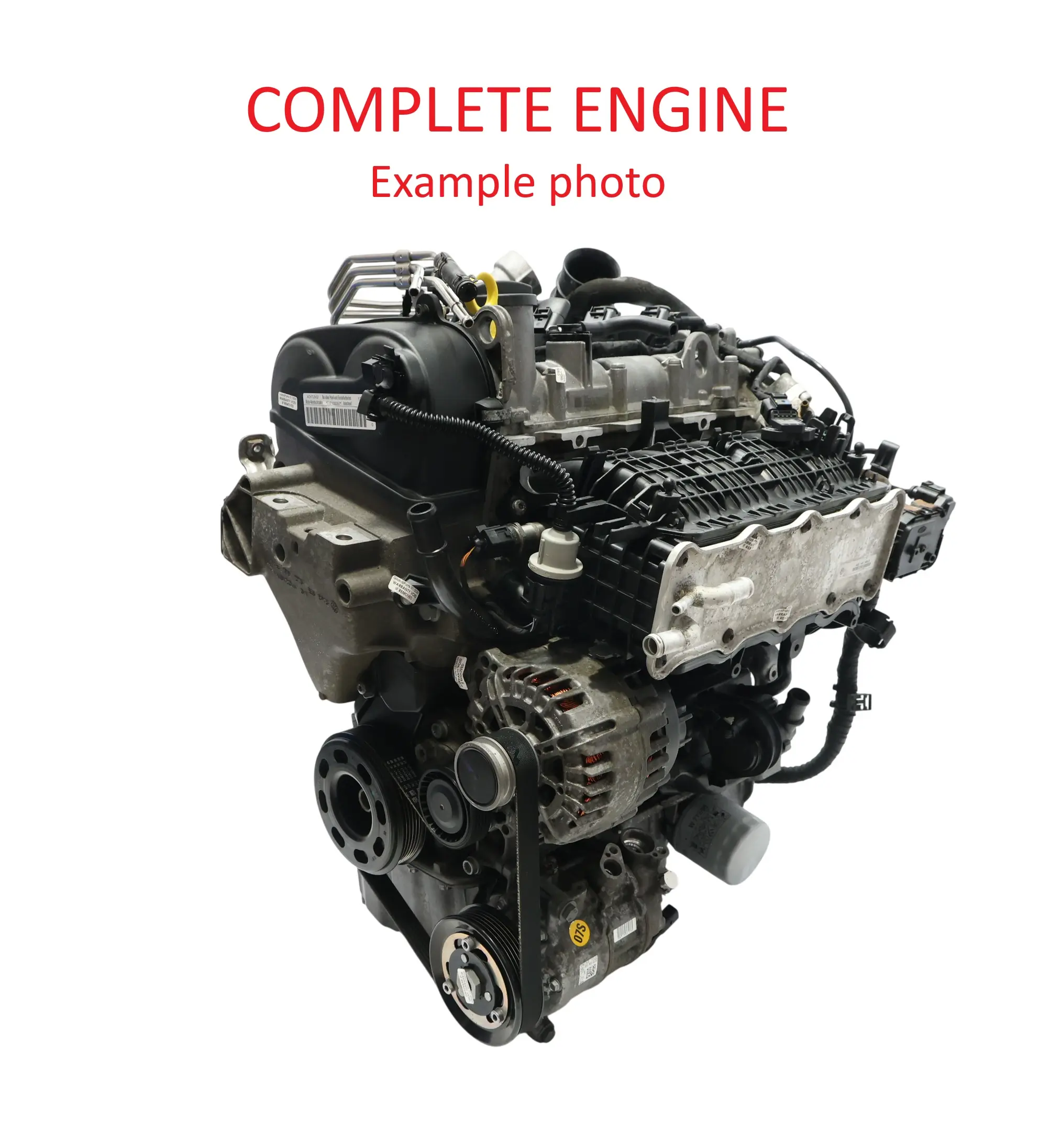 VW Golf Mk7 Skoda Octavia Seat Leon 5F Bare Engine CJZB 1.2 TSI 86HP WARRANTY