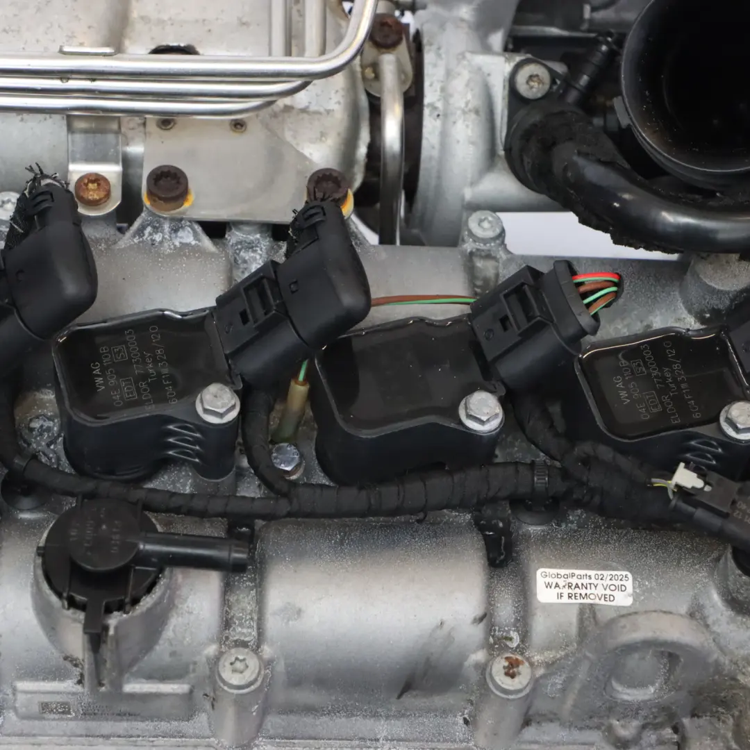 Complete Engine CMBA 122HP 85k, WARRANTY Audi A3 8V VW Golf Mk7 1.4 TFSI TSI - SKU 04E100031N-1 - Part number 04E100031N